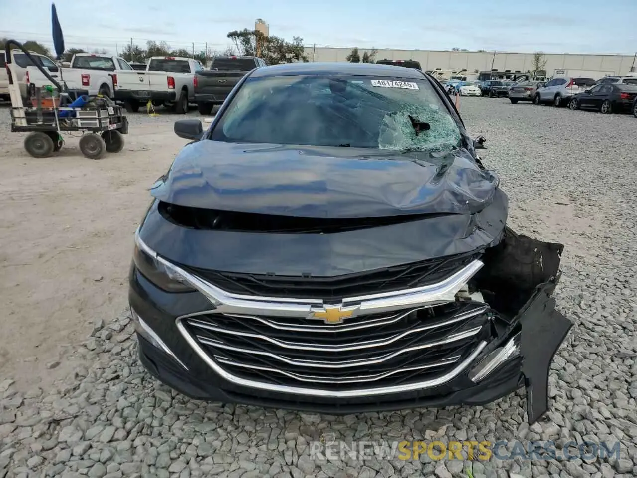 5 fotografías del automóvil dañado 1G1ZB5ST1MF040122 CHEVROLET MALIBU 2021