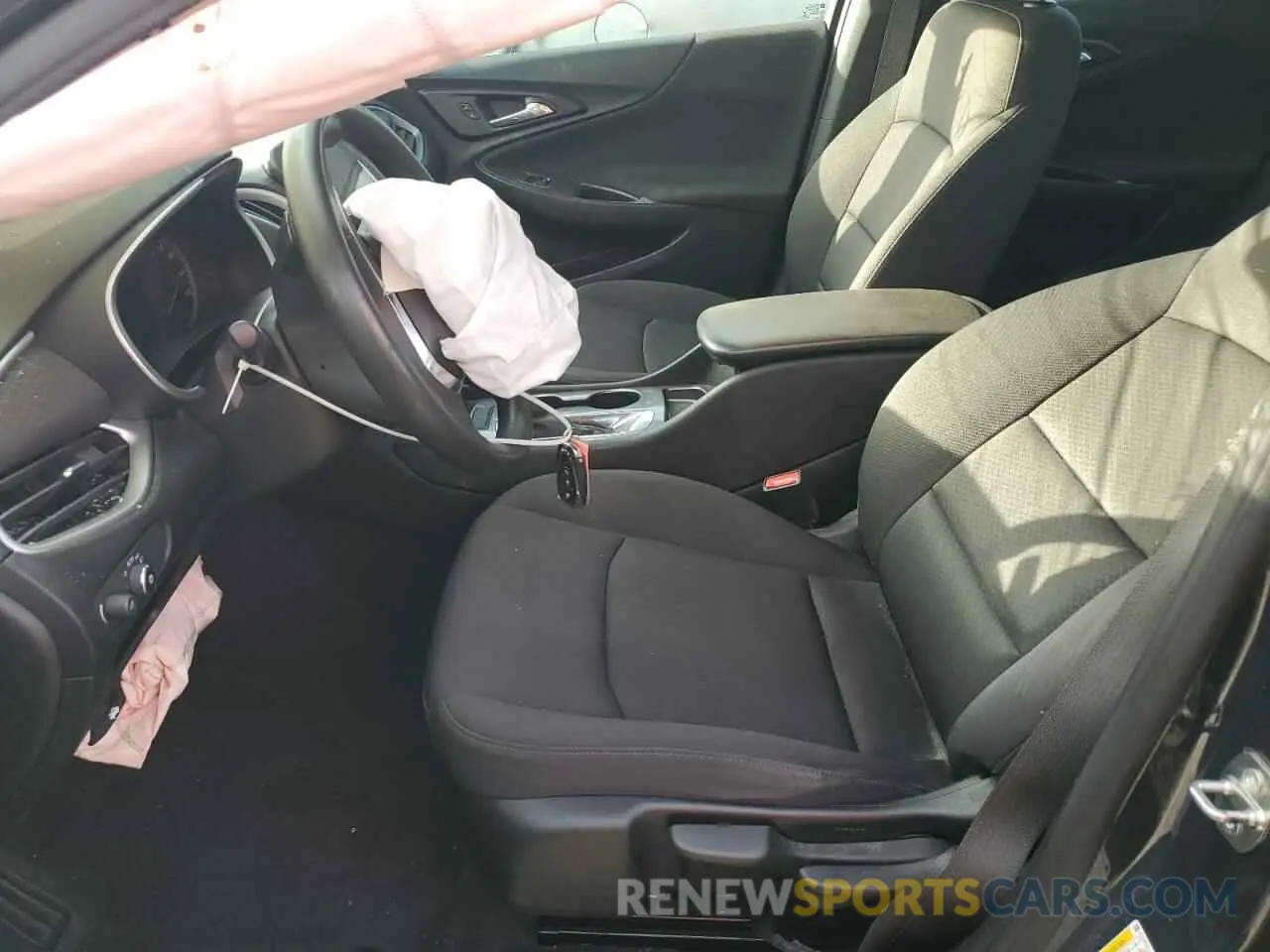 7 fotografías del automóvil dañado 1G1ZB5ST1MF040122 CHEVROLET MALIBU 2021