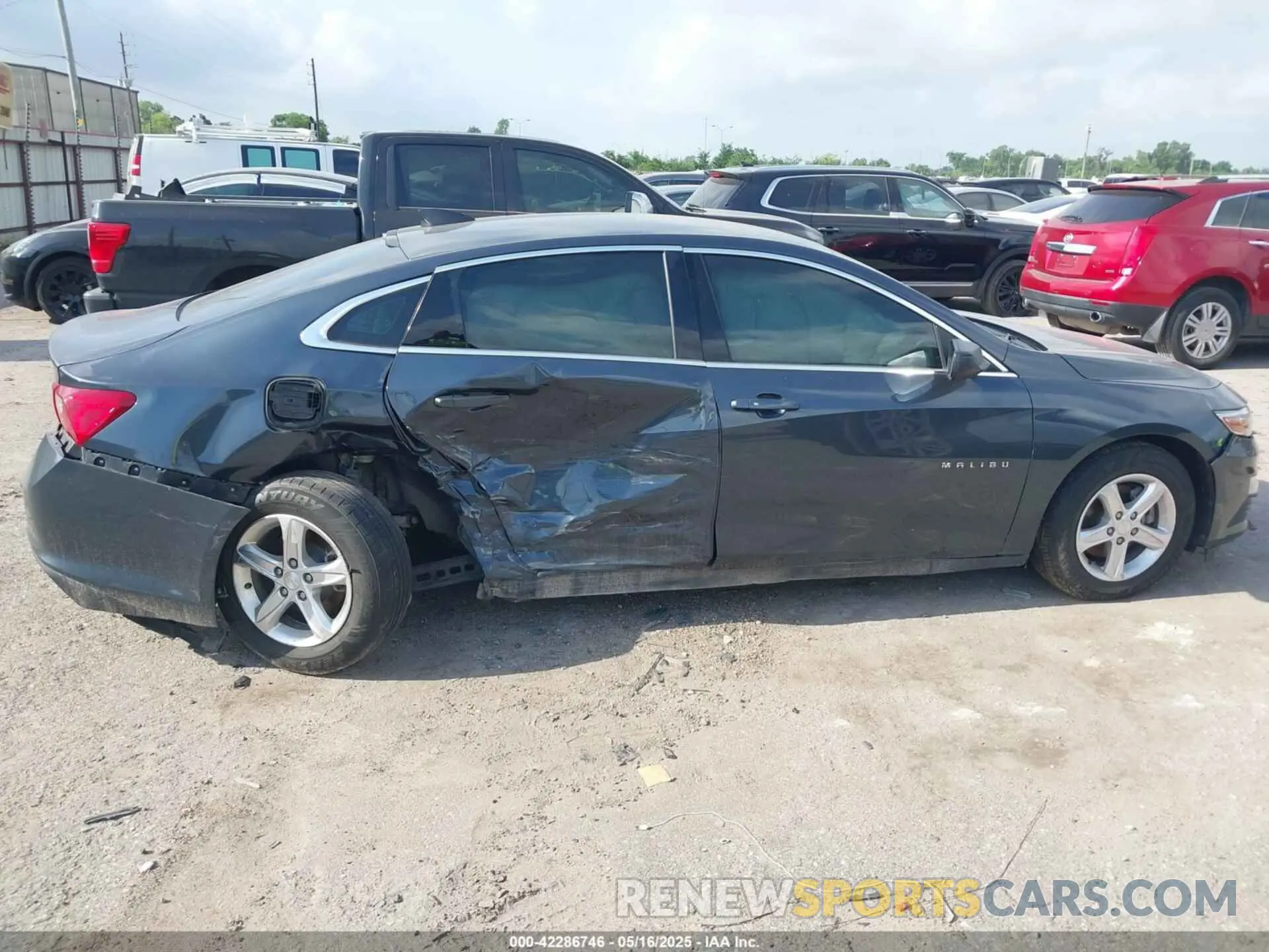 6 fotografías del automóvil dañado 1G1ZB5ST3MF048691 CHEVROLET MALIBU 2021