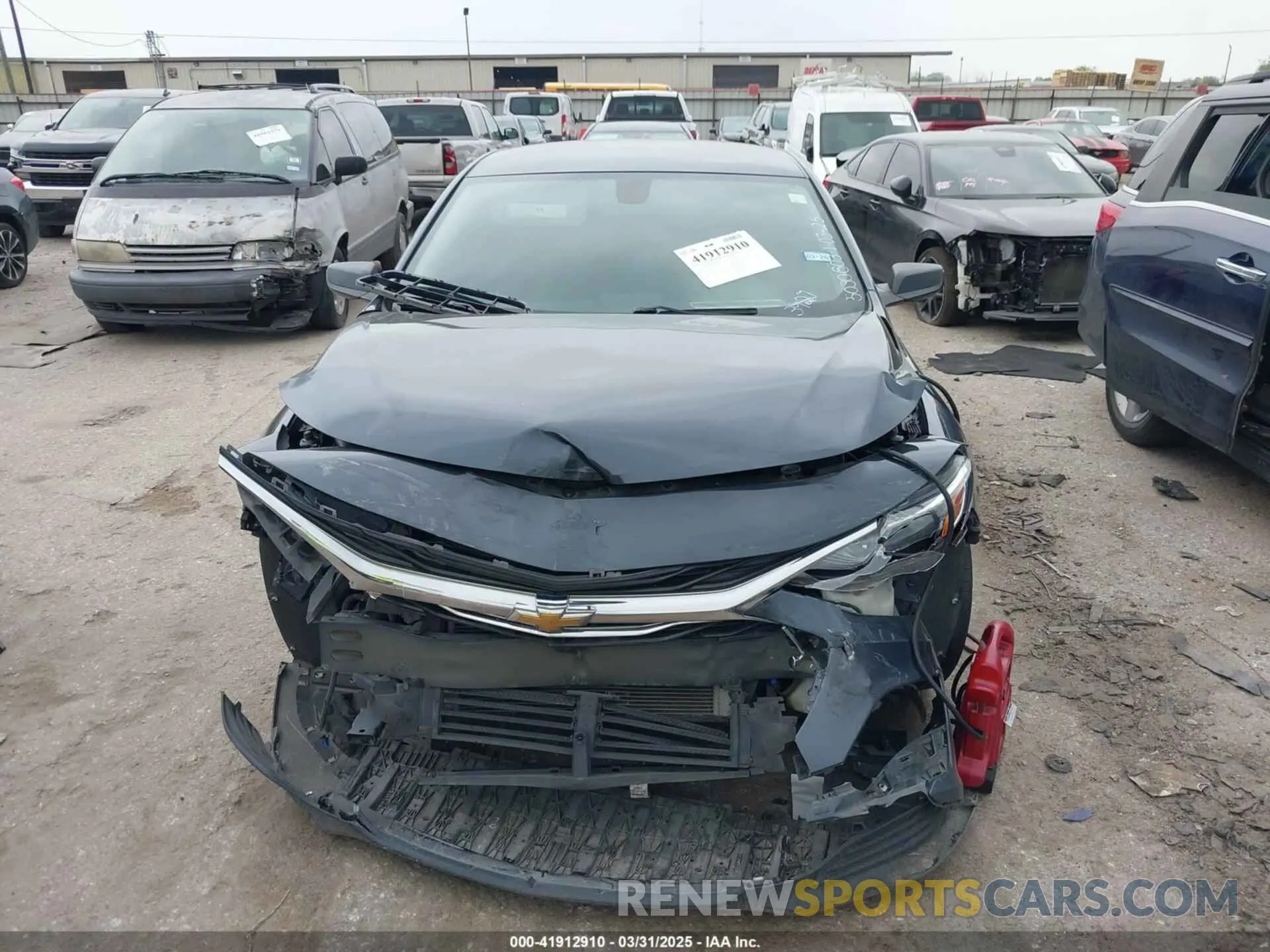 11 fotografías del automóvil dañado 1G1ZB5ST4MF052927 CHEVROLET MALIBU 2021