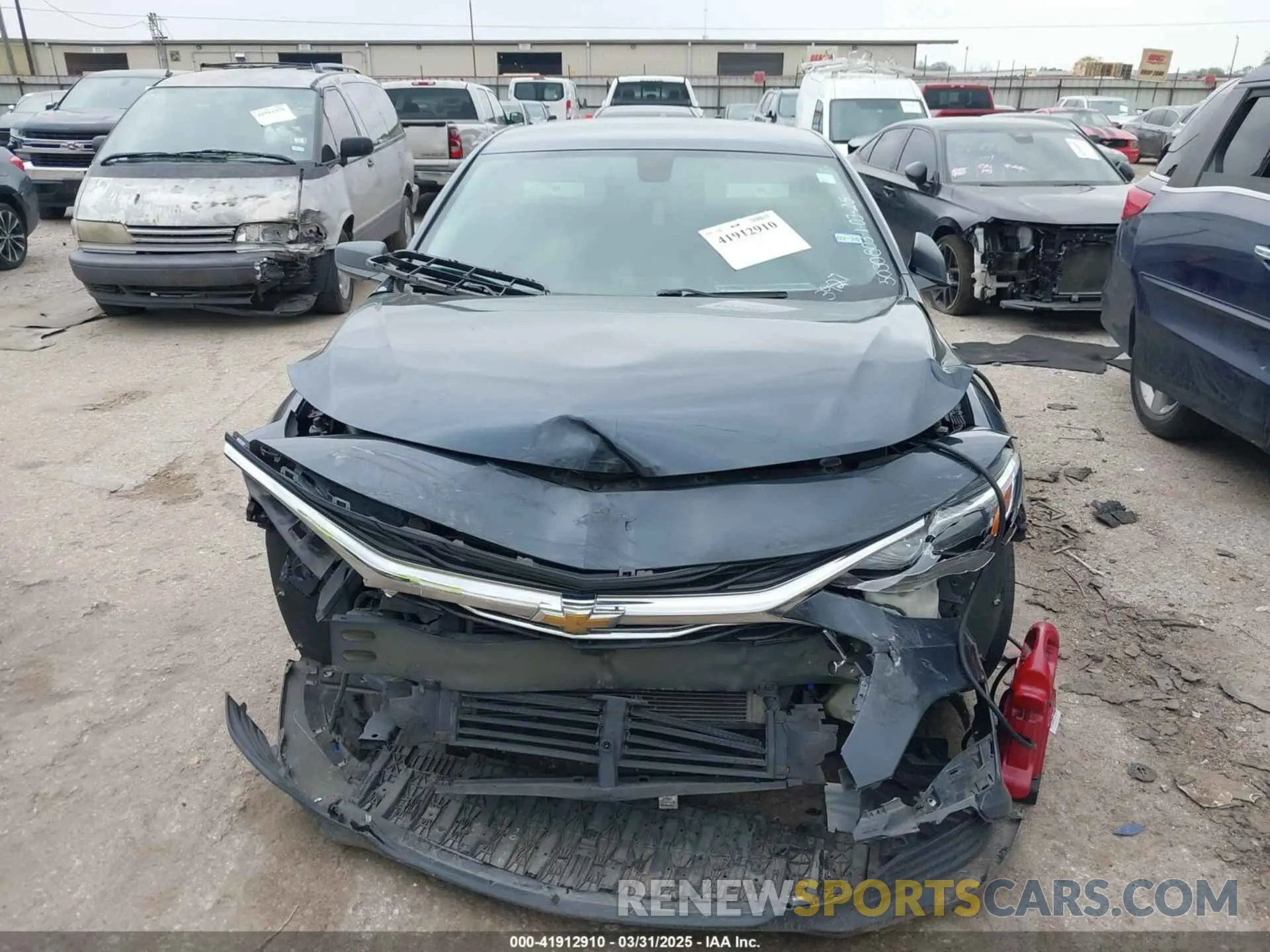 6 fotografías del automóvil dañado 1G1ZB5ST4MF052927 CHEVROLET MALIBU 2021