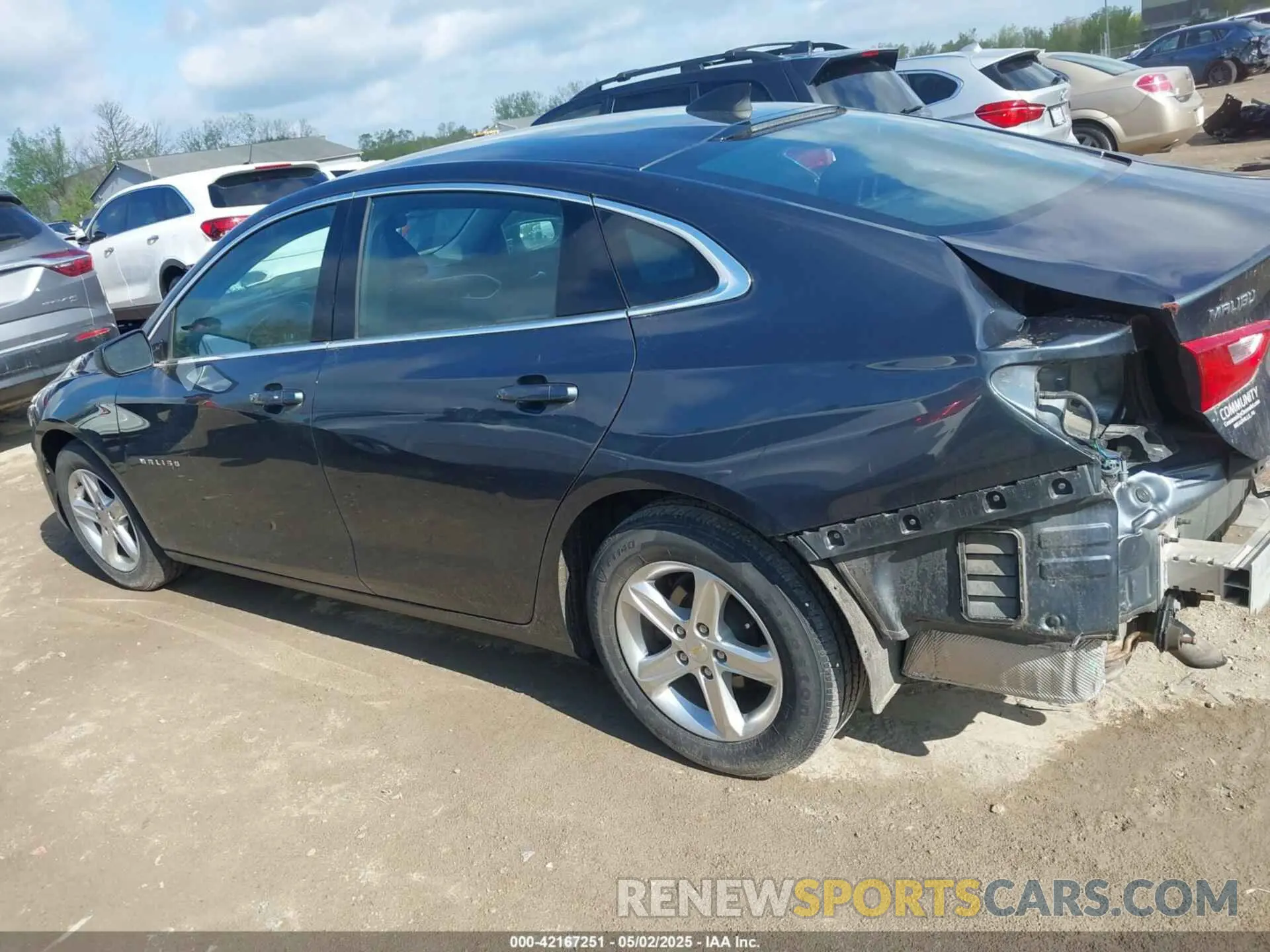 14 fotografías del automóvil dañado 1G1ZB5ST5MF051897 CHEVROLET MALIBU 2021