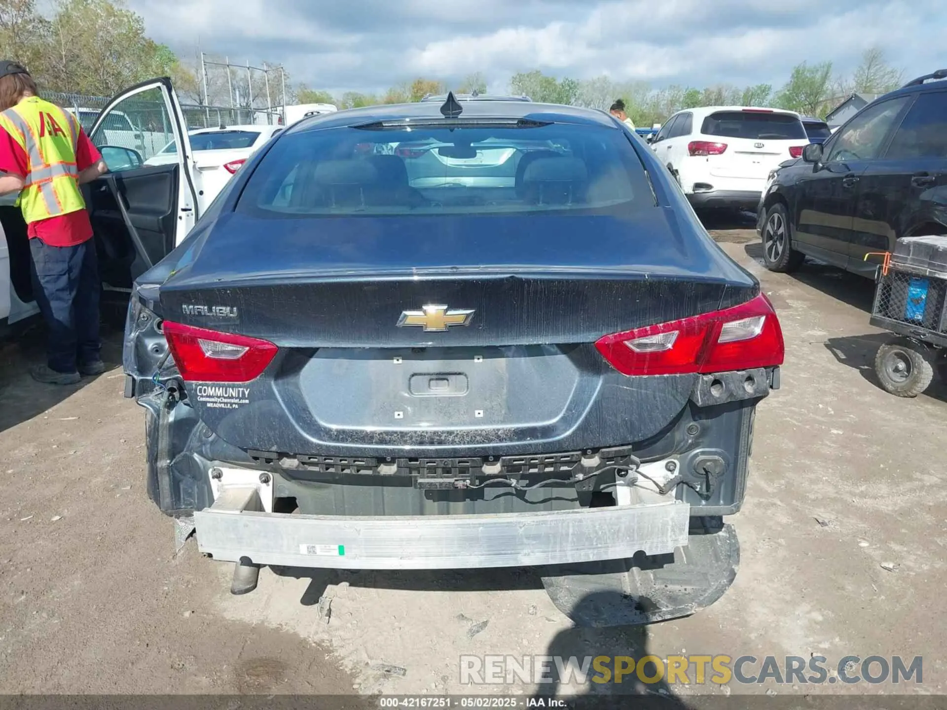 6 fotografías del automóvil dañado 1G1ZB5ST5MF051897 CHEVROLET MALIBU 2021