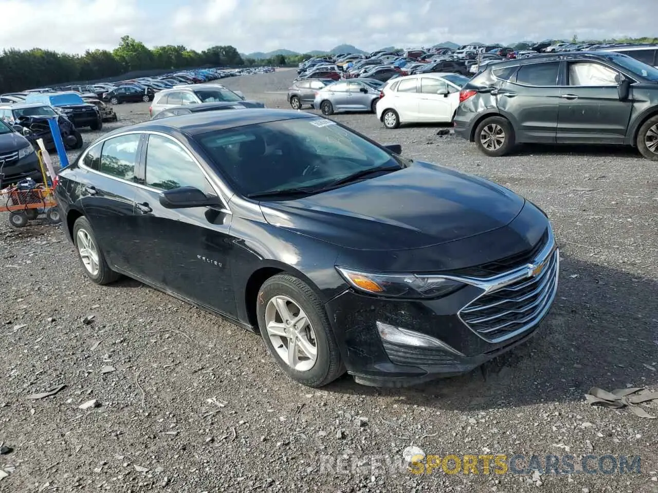4 fotografías del automóvil dañado 1G1ZB5ST6MF089770 CHEVROLET MALIBU 2021