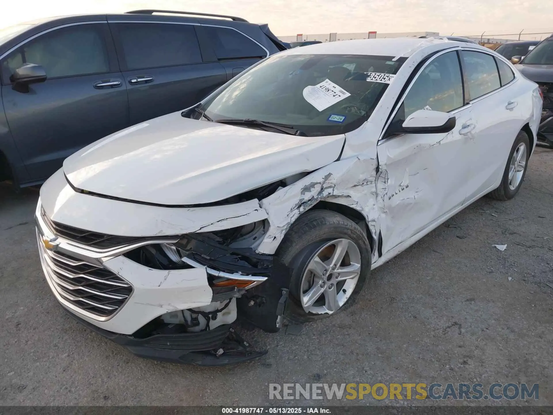 6 fotografías del automóvil dañado 1G1ZB5ST8MF042112 CHEVROLET MALIBU 2021