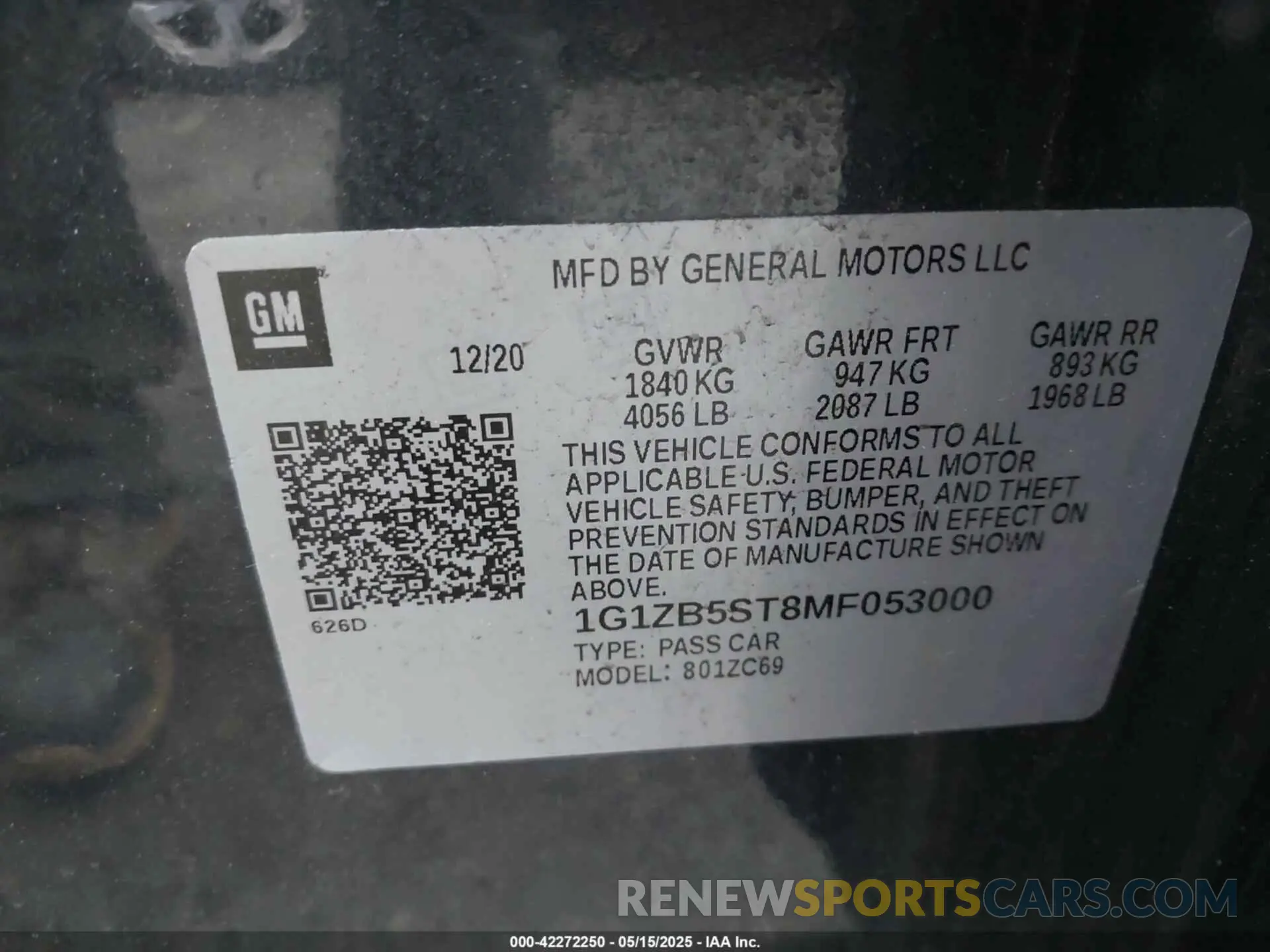 9 fotografías del automóvil dañado 1G1ZB5ST8MF053000 CHEVROLET MALIBU 2021