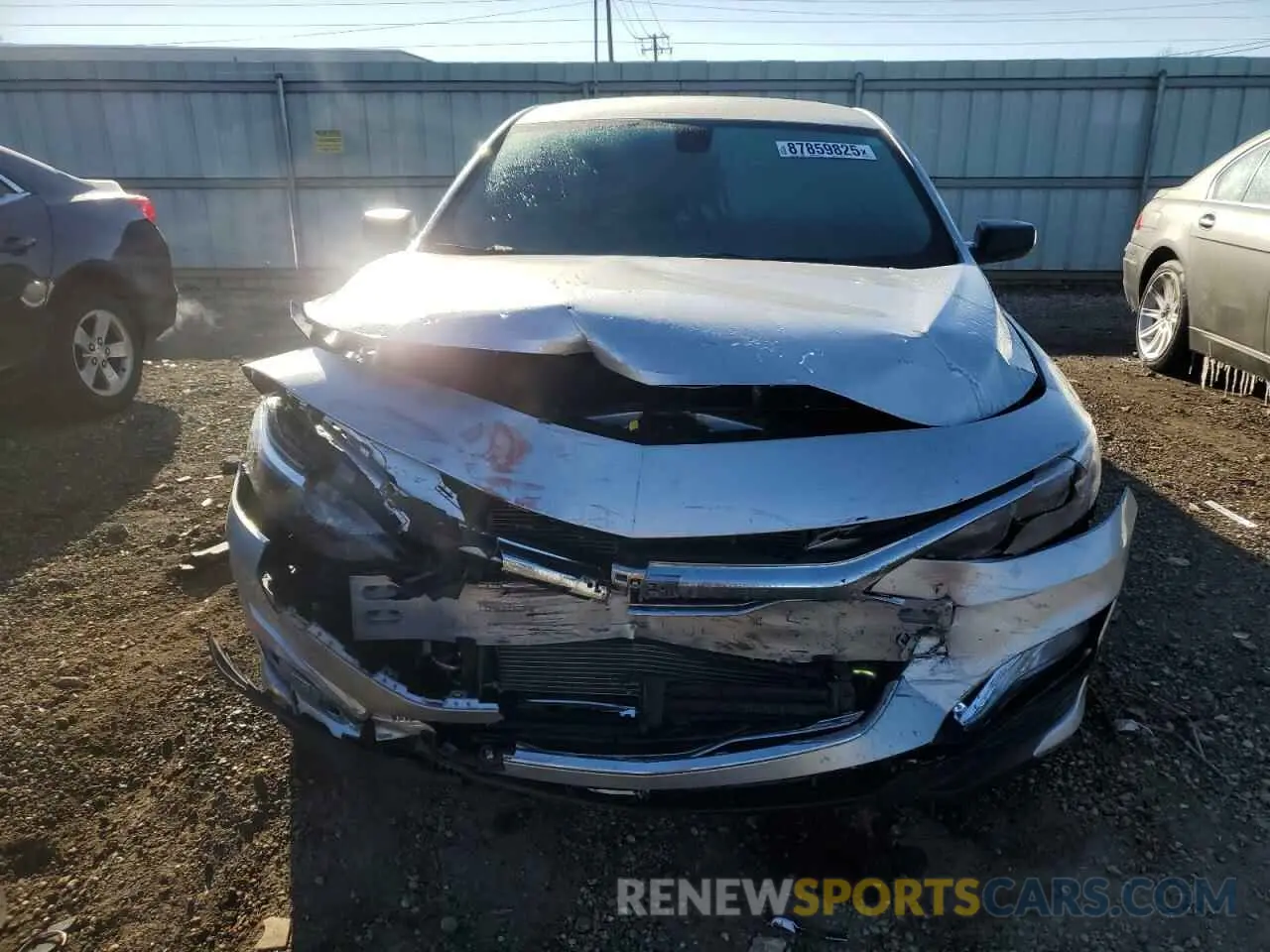 5 fotografías del automóvil dañado 1G1ZC5ST5MF037995 CHEVROLET MALIBU 2021