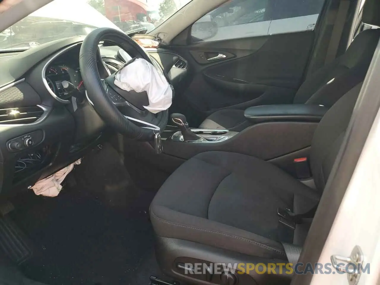 7 fotografías del automóvil dañado 1G1ZC5ST5MF087733 CHEVROLET MALIBU 2021