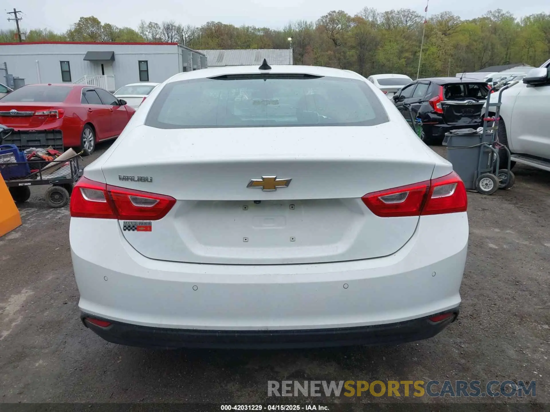 16 fotografías del automóvil dañado 1G1ZC5ST7MF087264 CHEVROLET MALIBU 2021