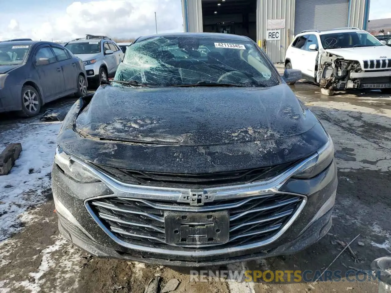 5 fotografías del automóvil dañado 1G1ZC5ST8MF033858 CHEVROLET MALIBU 2021