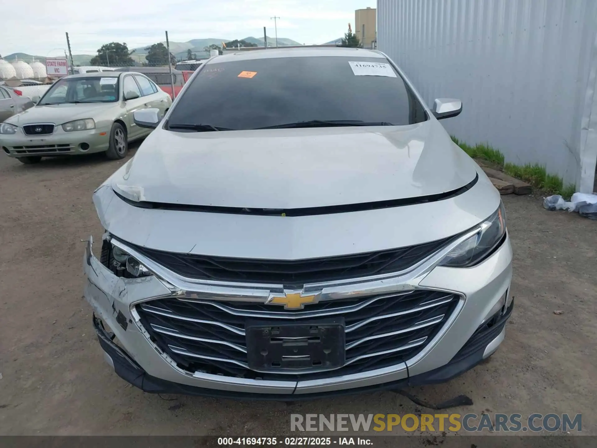 11 fotografías del automóvil dañado 1G1ZD5ST0MF023676 CHEVROLET MALIBU 2021