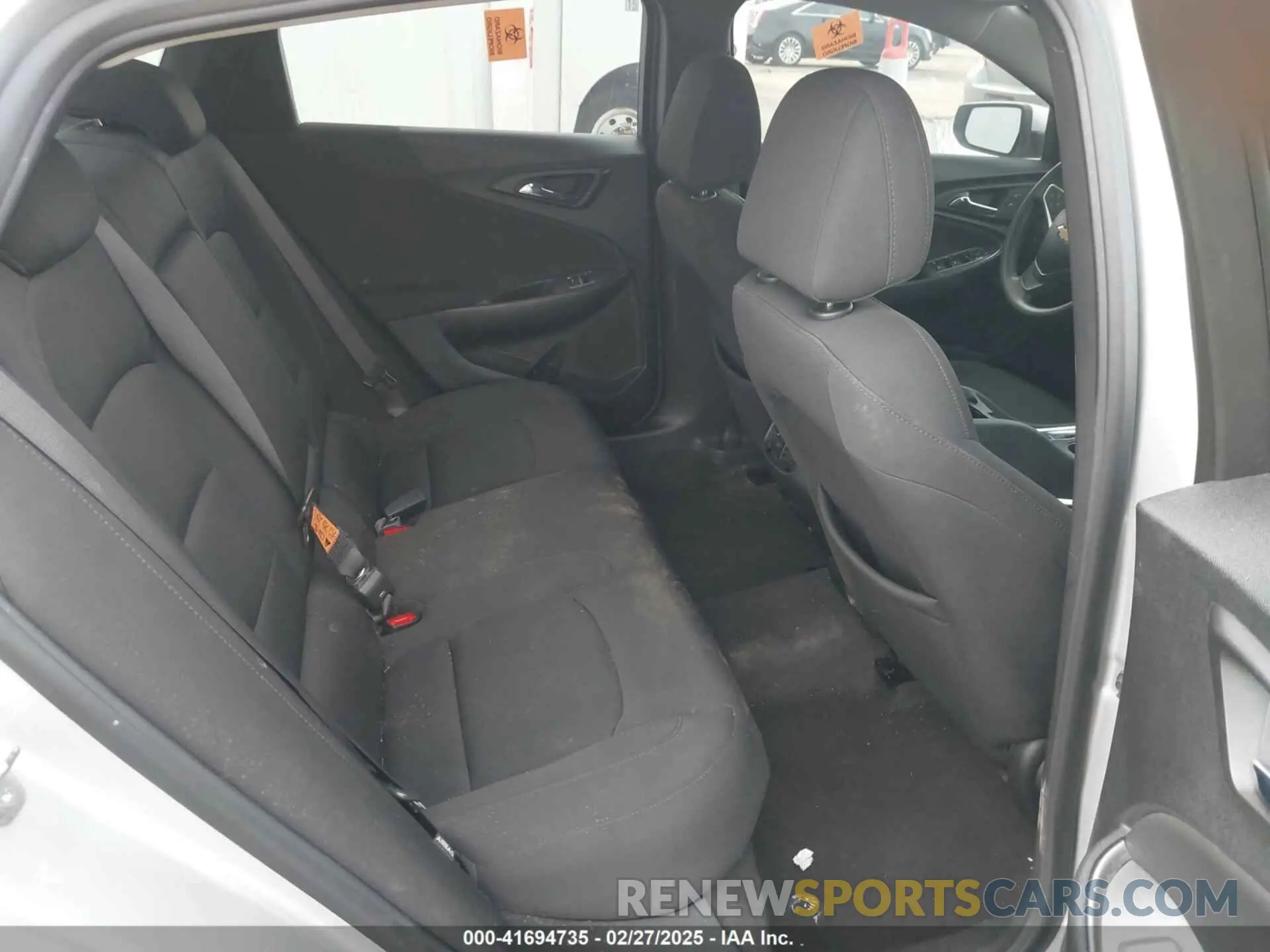 8 fotografías del automóvil dañado 1G1ZD5ST0MF023676 CHEVROLET MALIBU 2021