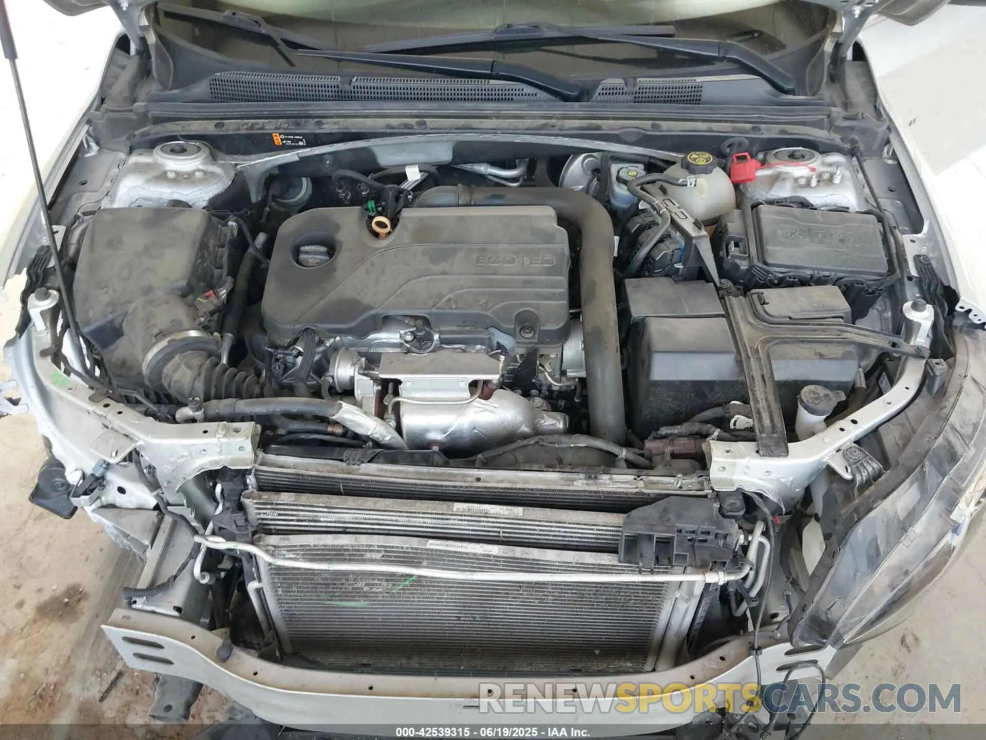 10 fotografías del automóvil dañado 1G1ZD5ST0MF026626 CHEVROLET MALIBU 2021