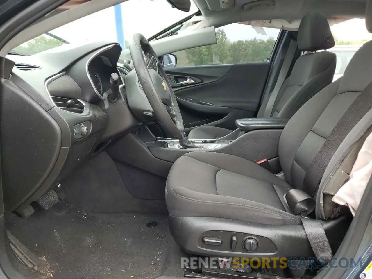 7 fotografías del automóvil dañado 1G1ZD5ST0MF027629 CHEVROLET MALIBU 2021