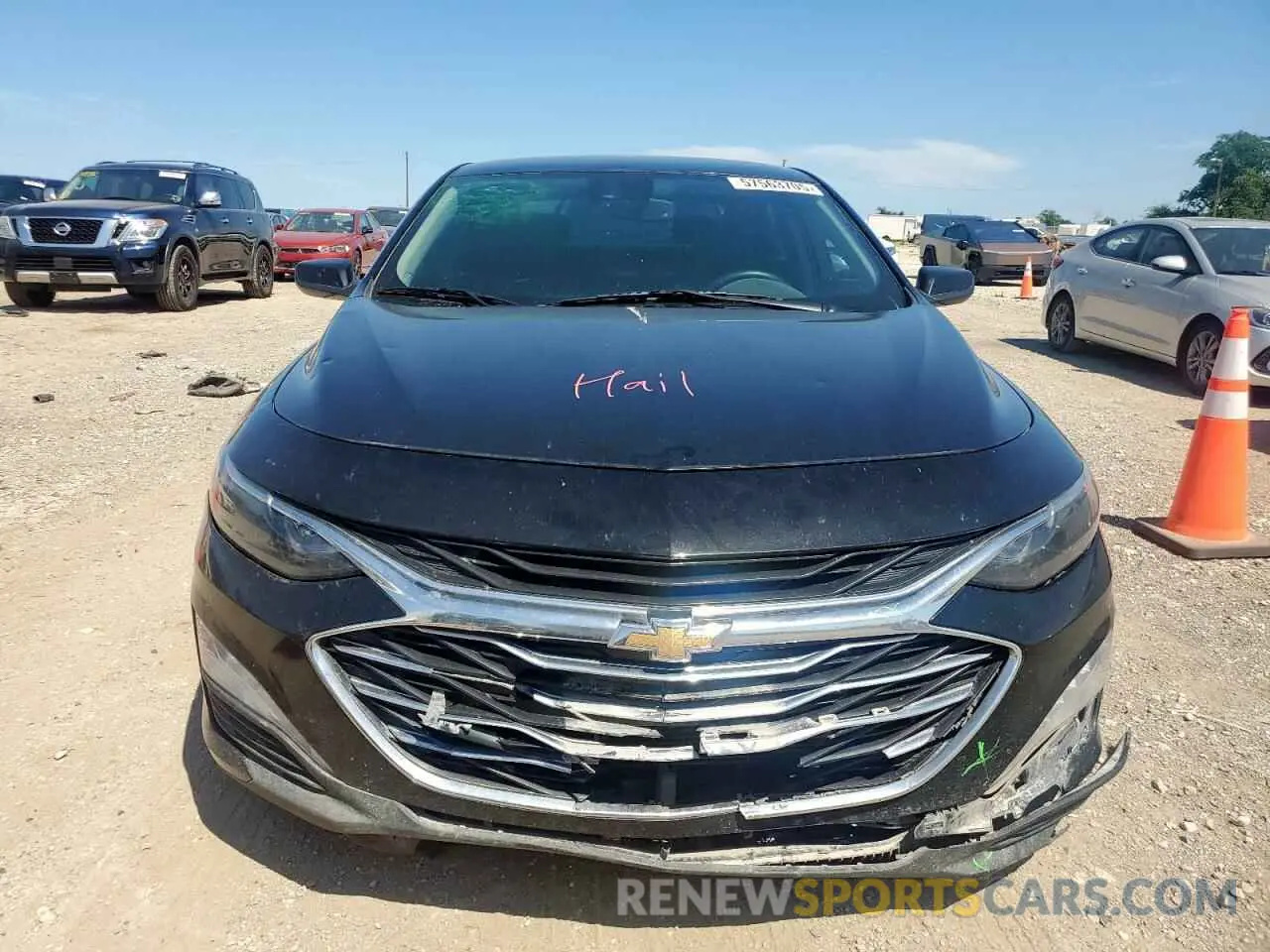 5 fotografías del automóvil dañado 1G1ZD5ST0MF048187 CHEVROLET MALIBU 2021