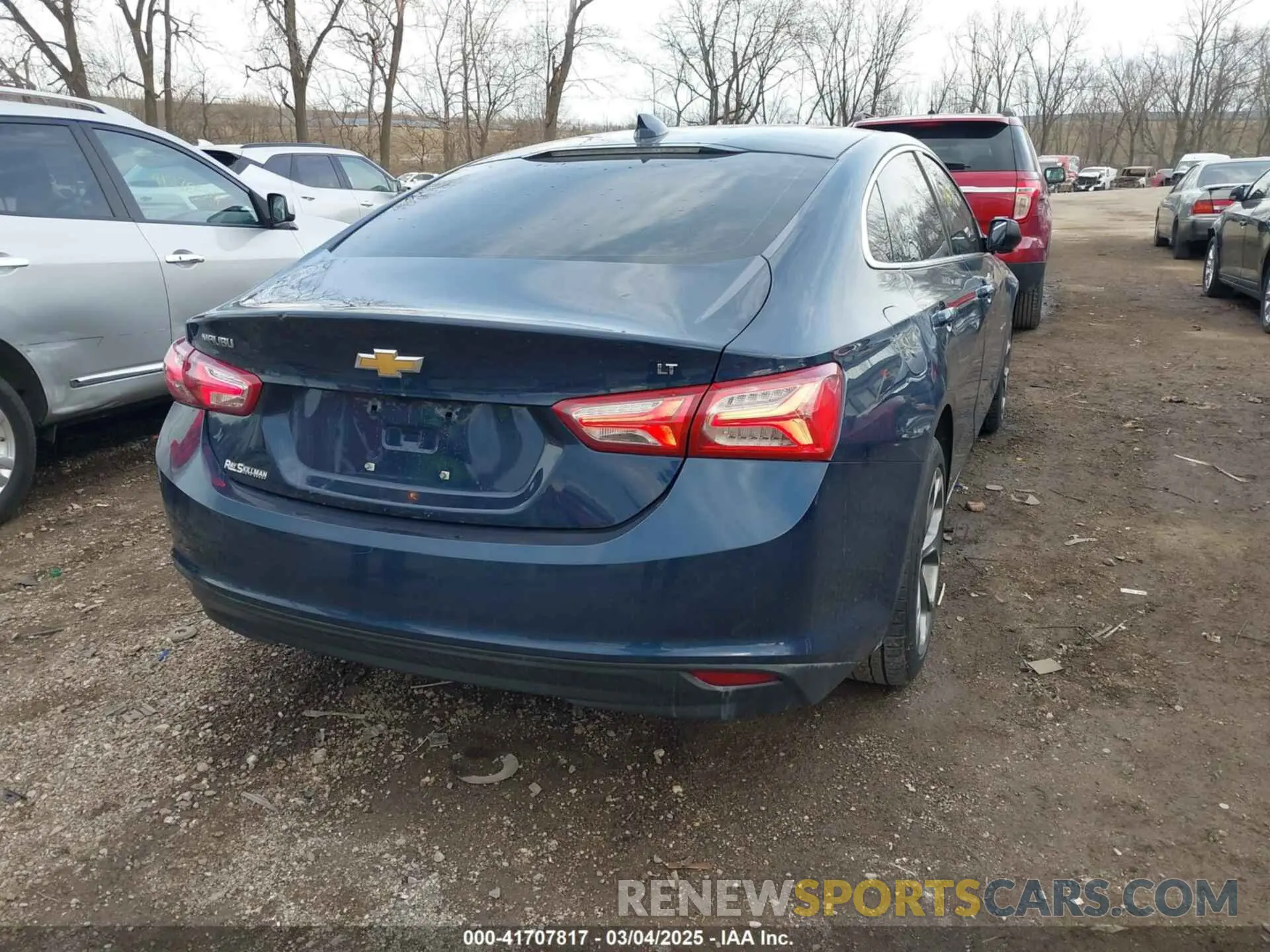 4 fotografías del automóvil dañado 1G1ZD5ST0MF050036 CHEVROLET MALIBU 2021