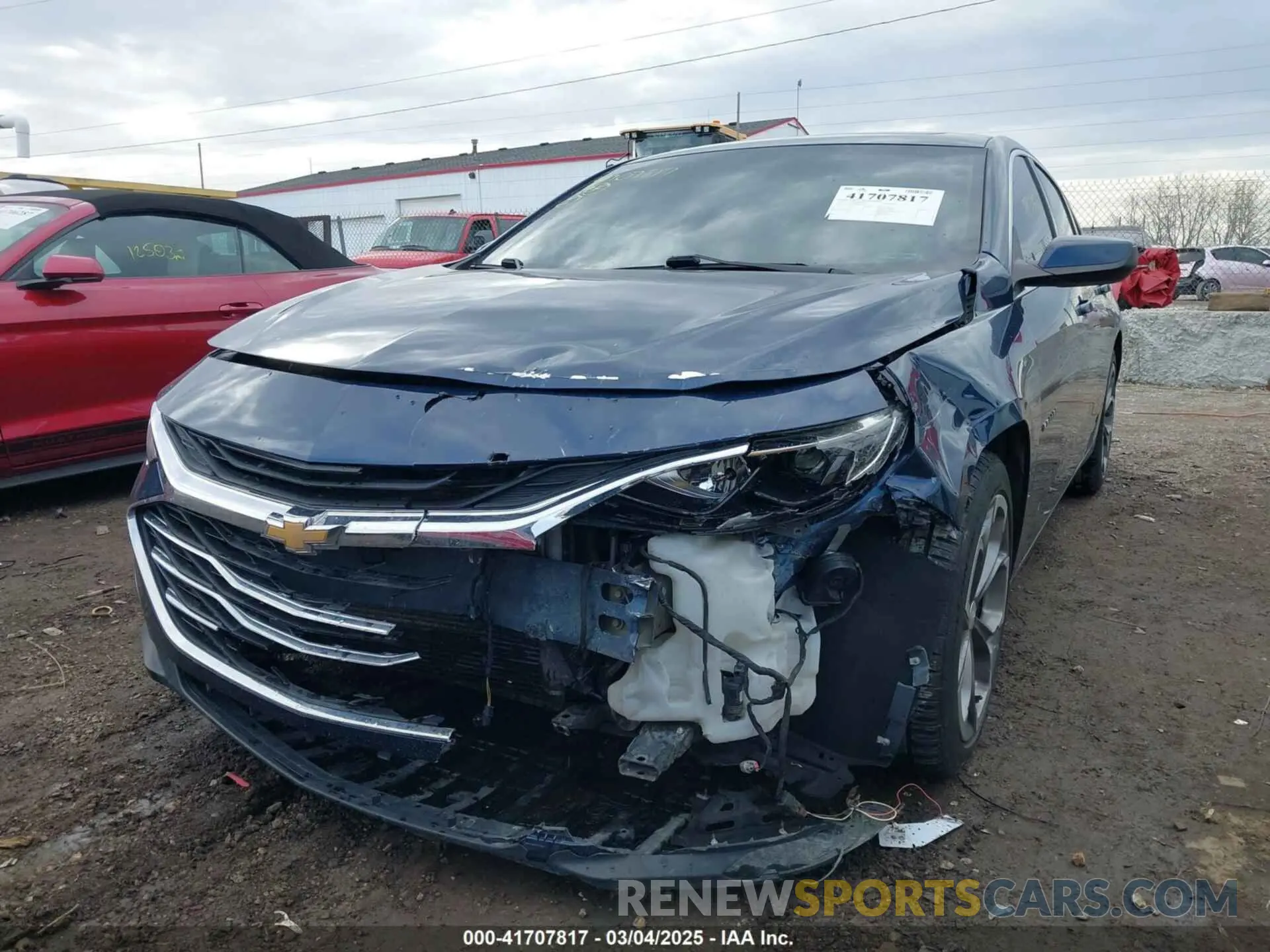 6 fotografías del automóvil dañado 1G1ZD5ST0MF050036 CHEVROLET MALIBU 2021