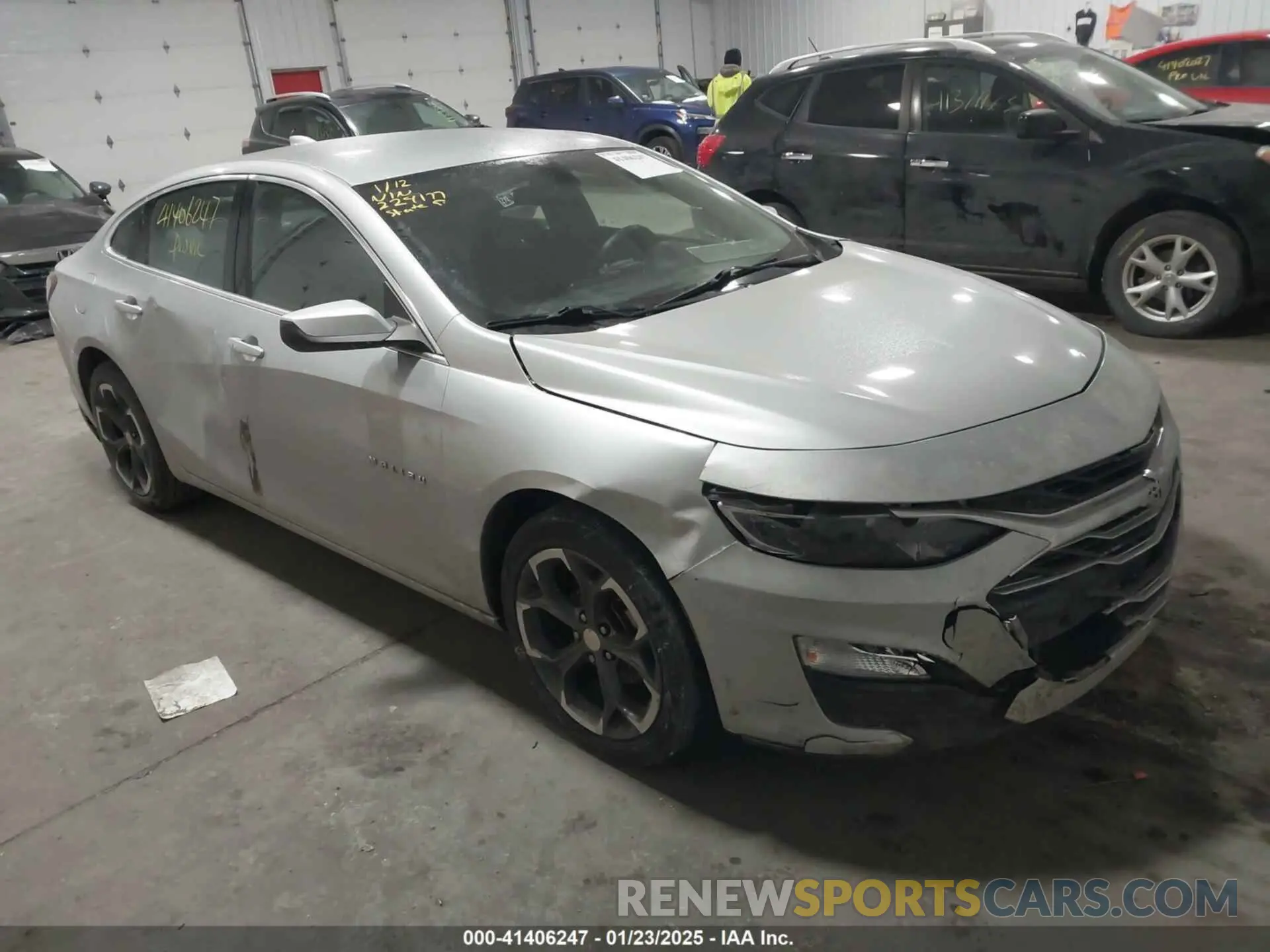 1 fotografías del automóvil dañado 1G1ZD5ST0MF060923 CHEVROLET MALIBU 2021