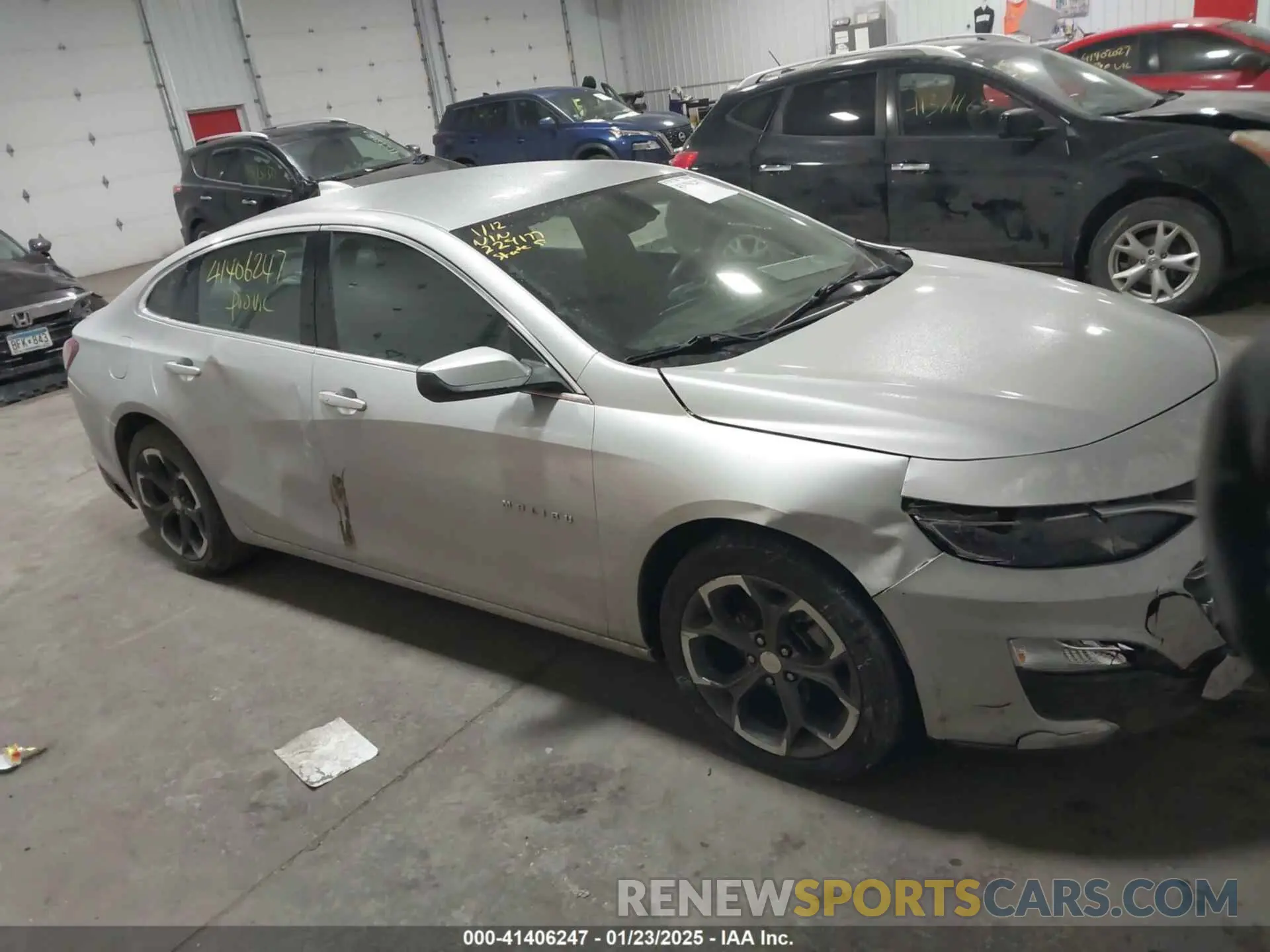 13 fotografías del automóvil dañado 1G1ZD5ST0MF060923 CHEVROLET MALIBU 2021