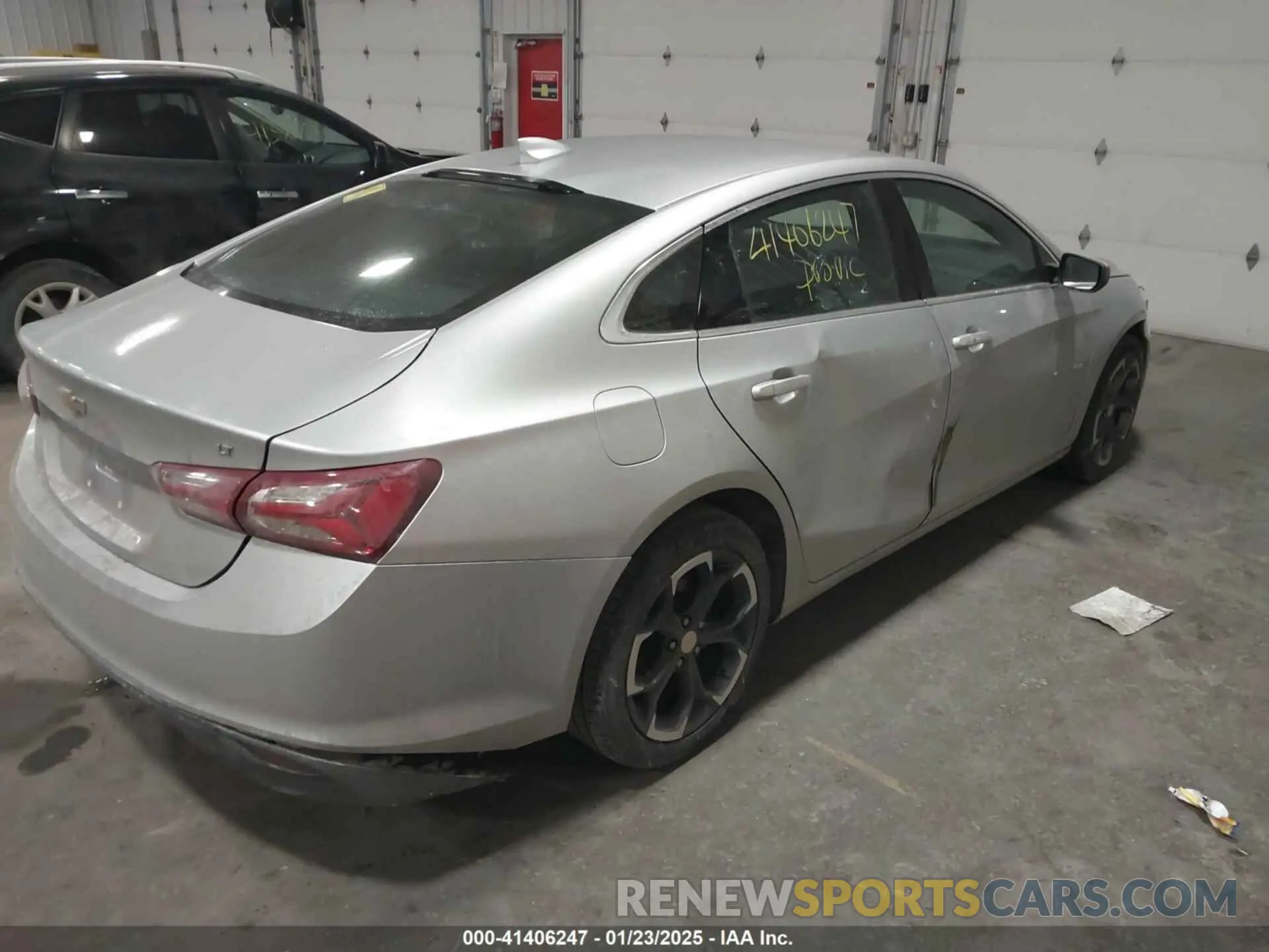 4 fotografías del automóvil dañado 1G1ZD5ST0MF060923 CHEVROLET MALIBU 2021