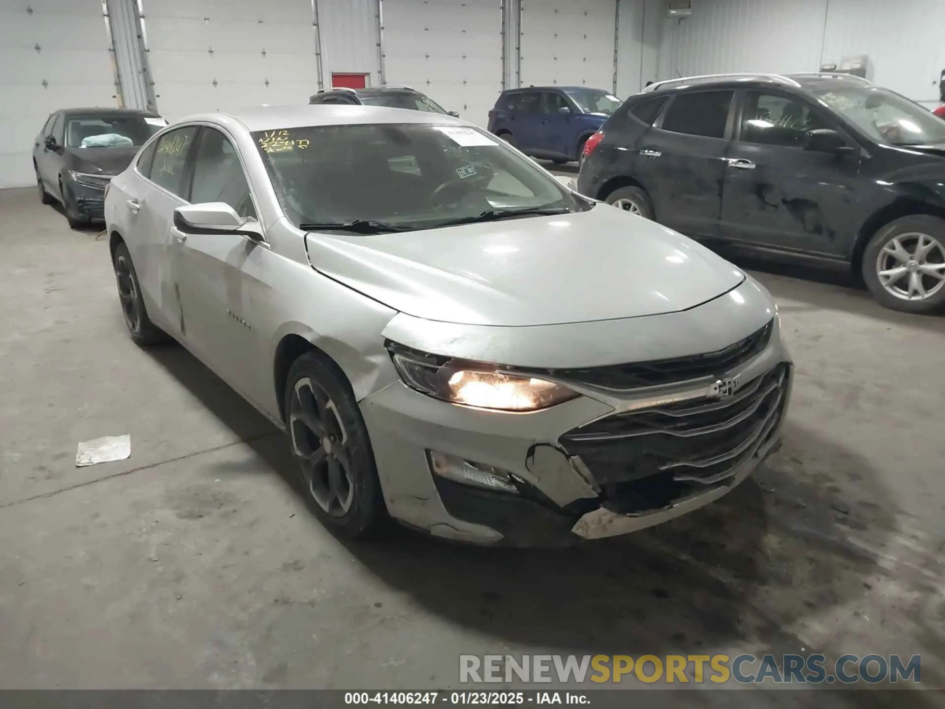 6 fotografías del automóvil dañado 1G1ZD5ST0MF060923 CHEVROLET MALIBU 2021