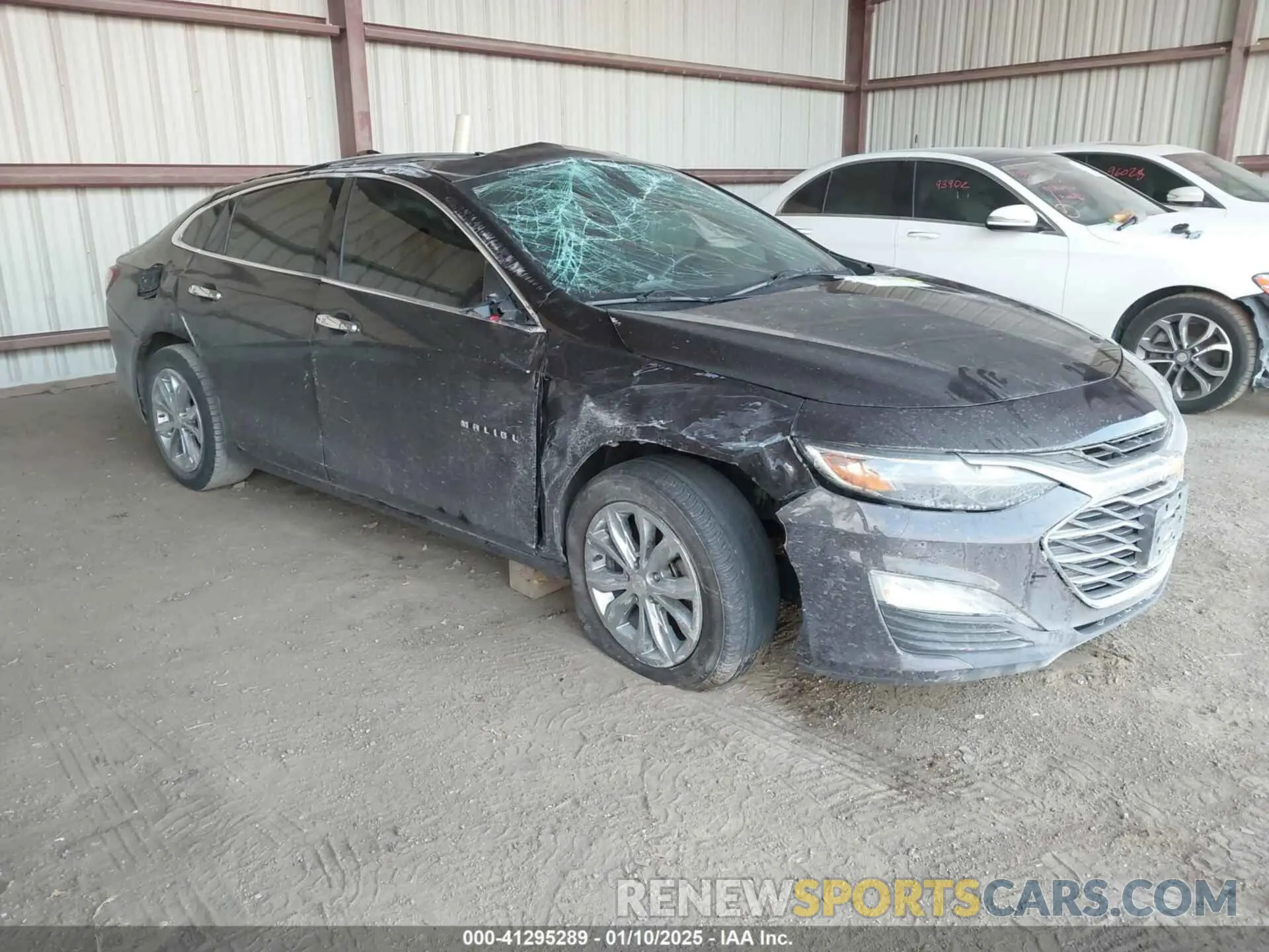 1 fotografías del automóvil dañado 1G1ZD5ST0MF063403 CHEVROLET MALIBU 2021