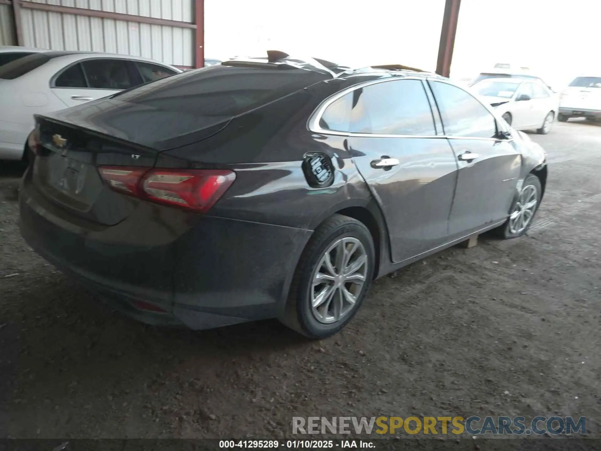 4 fotografías del automóvil dañado 1G1ZD5ST0MF063403 CHEVROLET MALIBU 2021