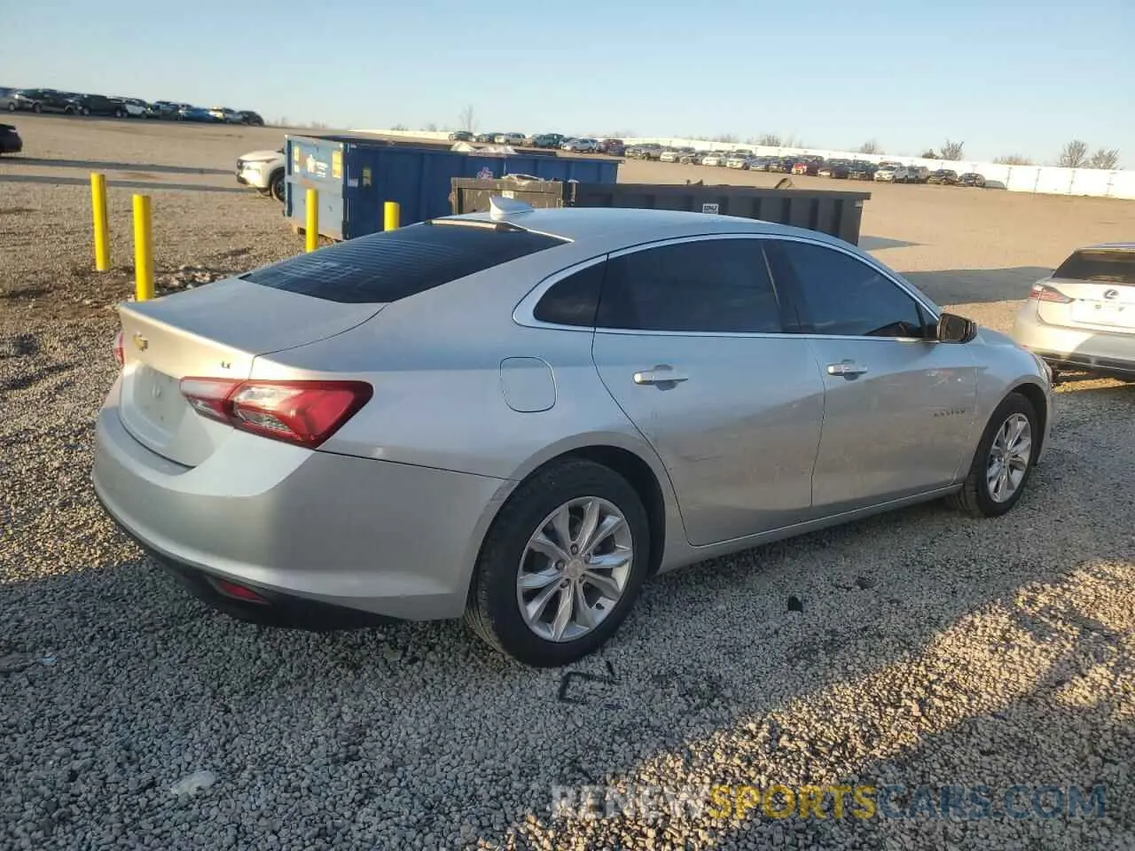 3 fotografías del automóvil dañado 1G1ZD5ST1MF008006 CHEVROLET MALIBU 2021