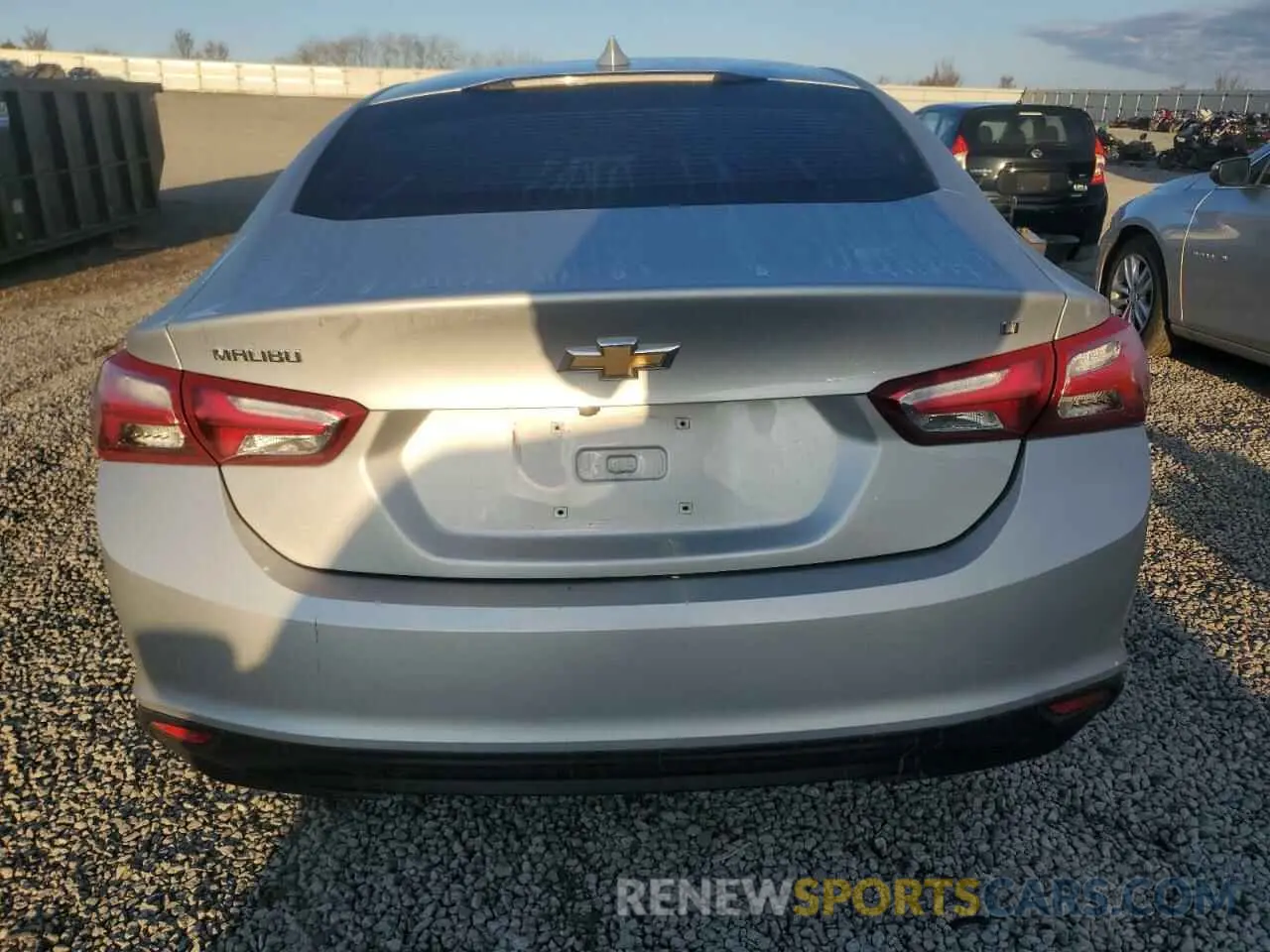 6 fotografías del automóvil dañado 1G1ZD5ST1MF008006 CHEVROLET MALIBU 2021