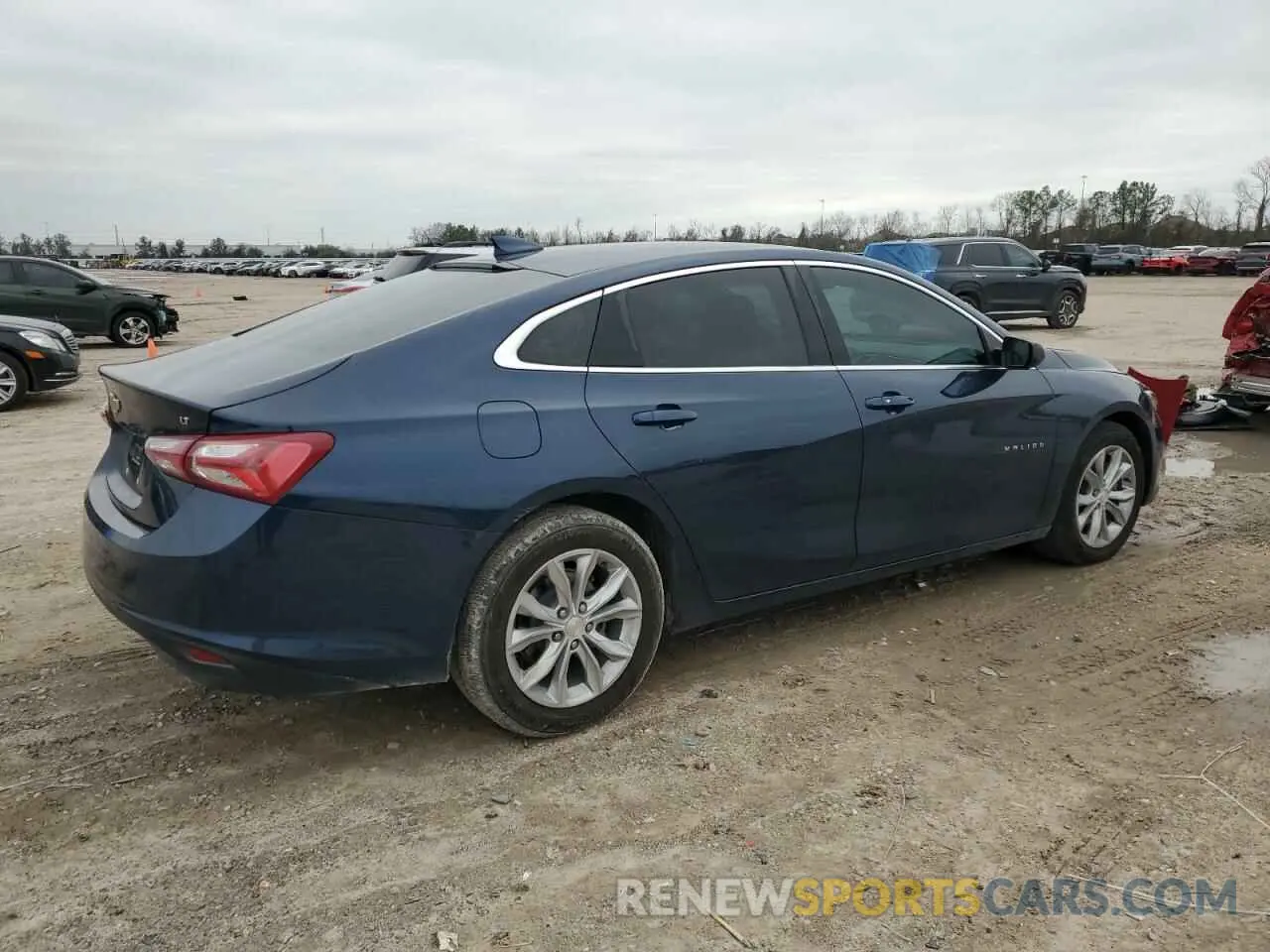 3 fotografías del automóvil dañado 1G1ZD5ST1MF017403 CHEVROLET MALIBU 2021