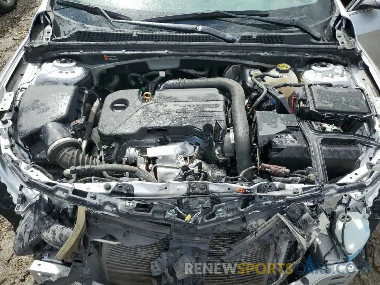 11 fotografías del automóvil dañado 1G1ZD5ST1MF029390 CHEVROLET MALIBU 2021