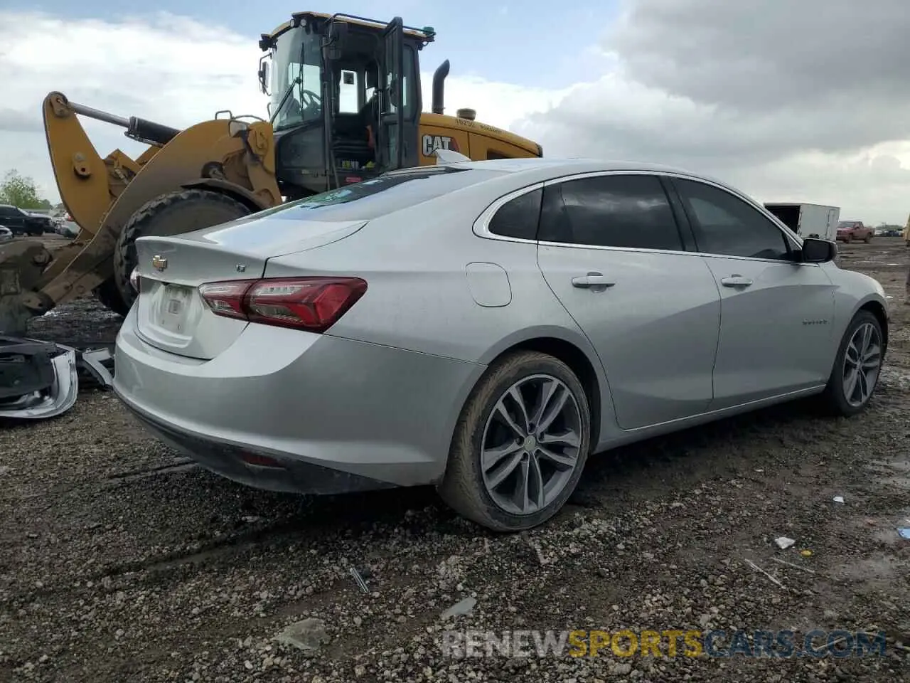 3 fotografías del automóvil dañado 1G1ZD5ST1MF029390 CHEVROLET MALIBU 2021