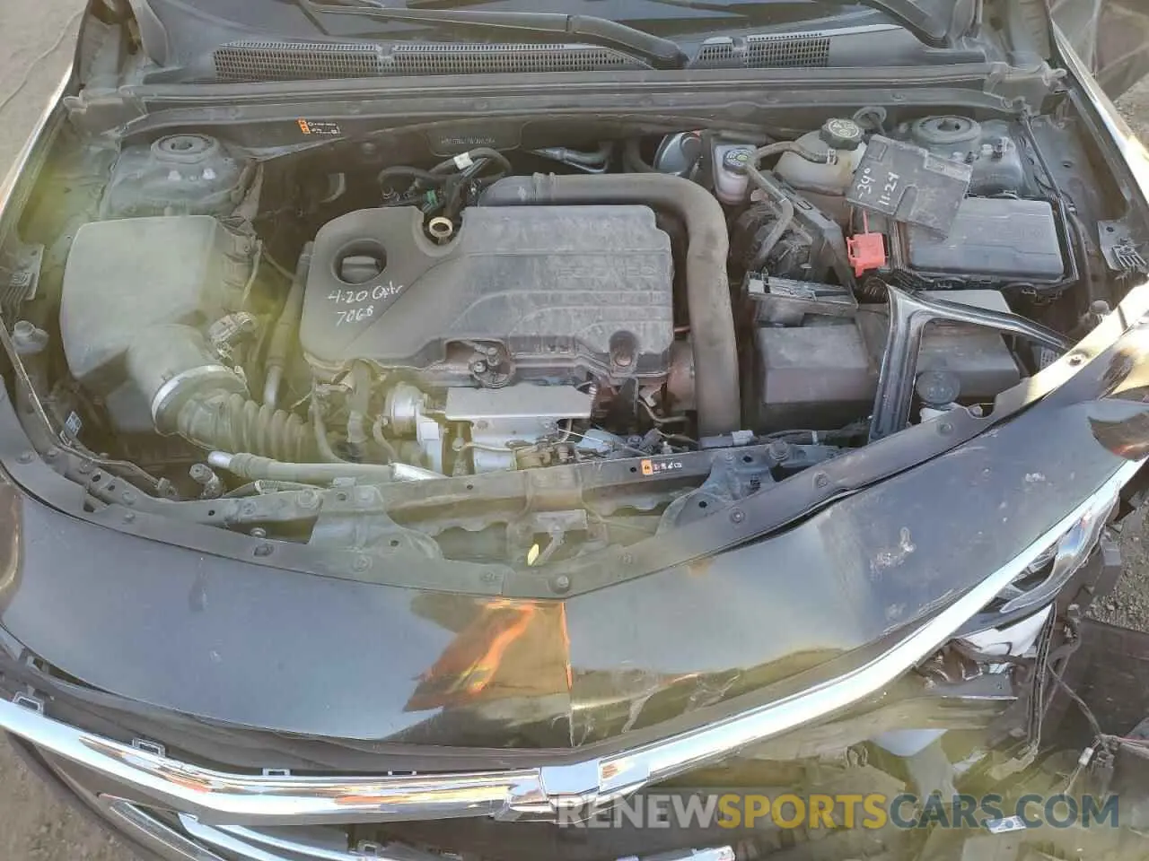 11 fotografías del automóvil dañado 1G1ZD5ST1MF063166 CHEVROLET MALIBU 2021