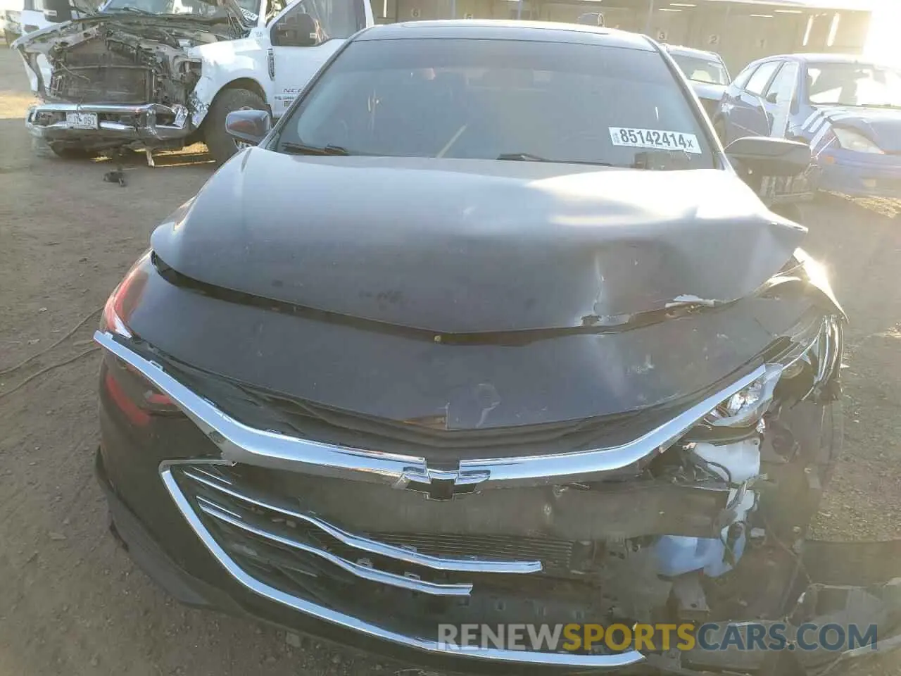 5 fotografías del automóvil dañado 1G1ZD5ST1MF063166 CHEVROLET MALIBU 2021