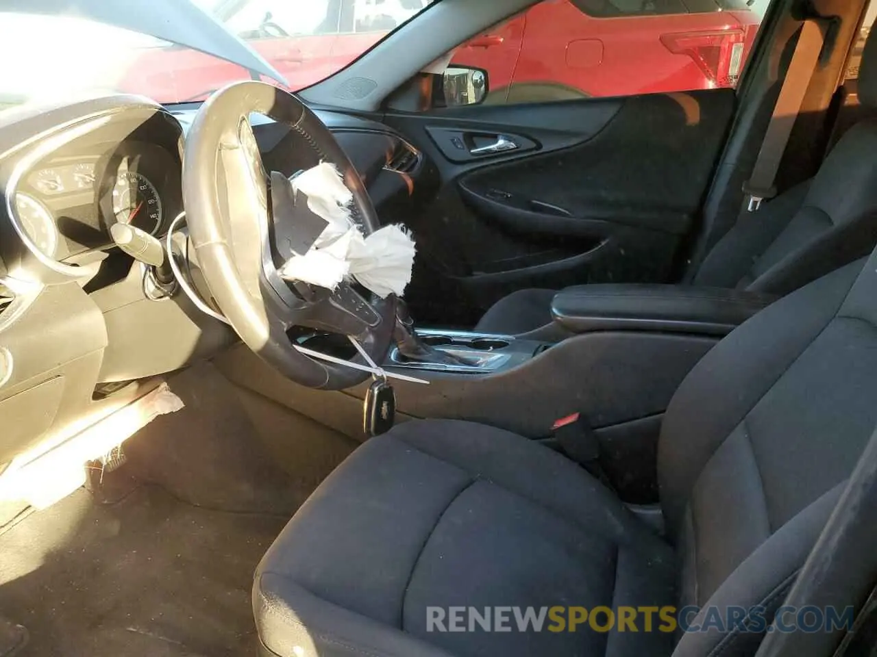 7 fotografías del automóvil dañado 1G1ZD5ST1MF063166 CHEVROLET MALIBU 2021