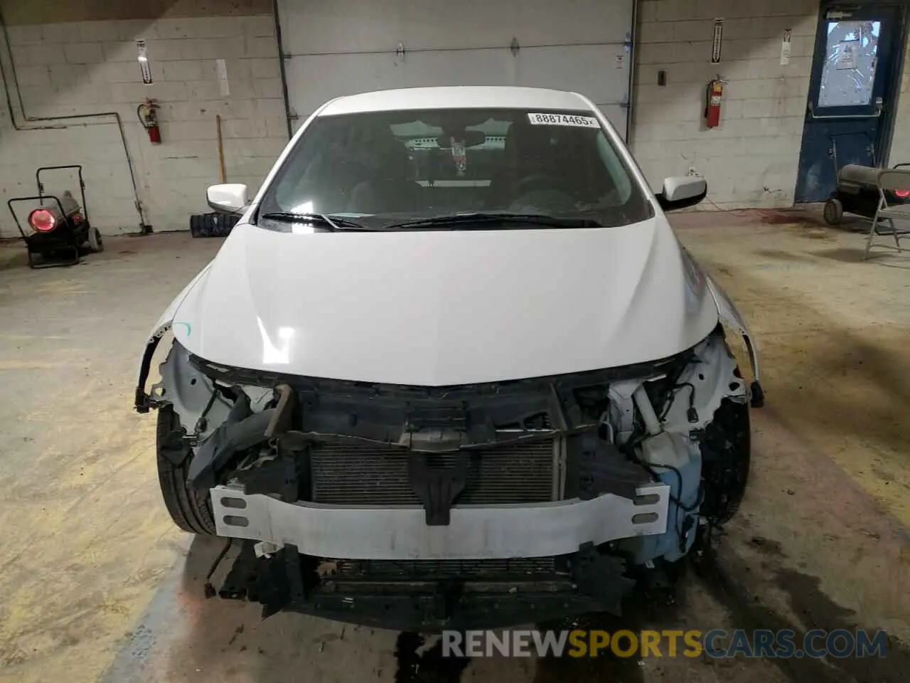 5 fotografías del automóvil dañado 1G1ZD5ST2MF019788 CHEVROLET MALIBU 2021