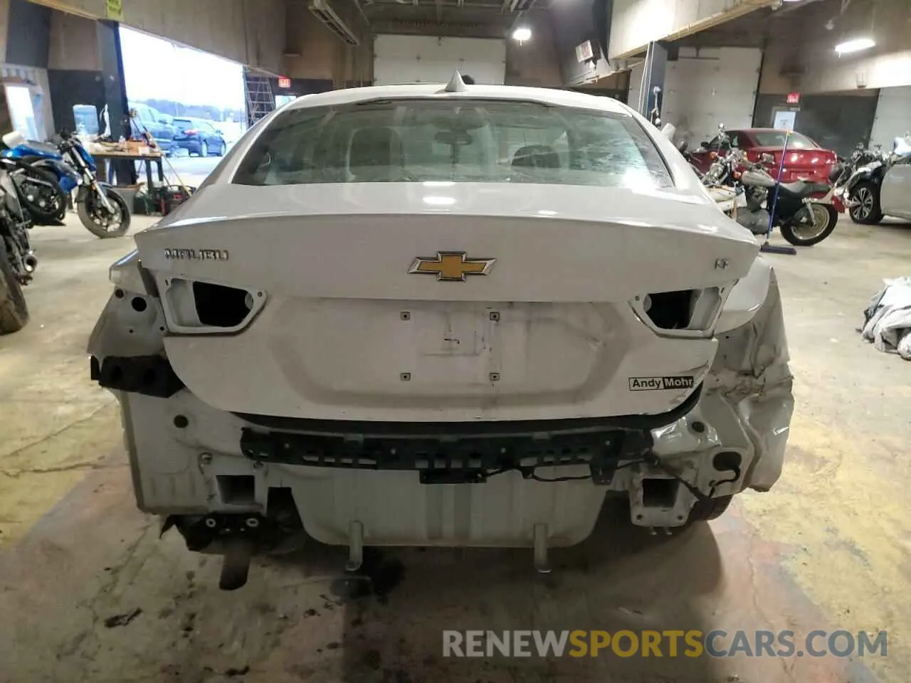 6 fotografías del automóvil dañado 1G1ZD5ST2MF019788 CHEVROLET MALIBU 2021