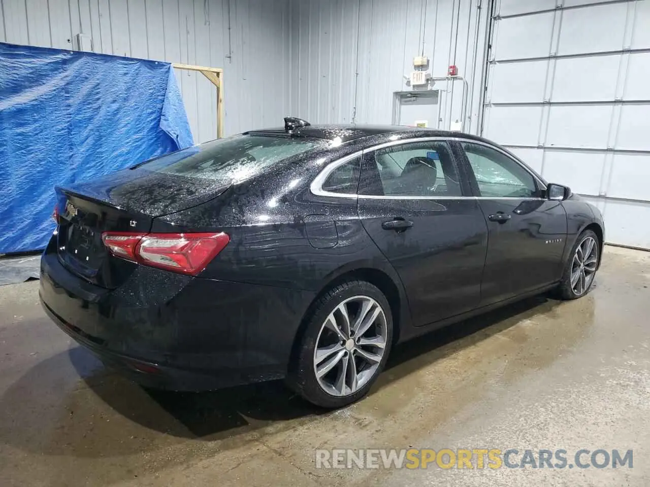 3 fotografías del automóvil dañado 1G1ZD5ST2MF028748 CHEVROLET MALIBU 2021