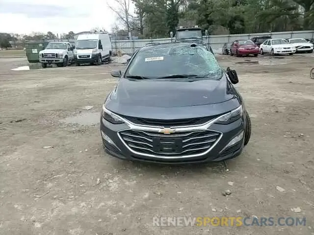 10 fotografías del automóvil dañado 1G1ZD5ST2MF043783 CHEVROLET MALIBU 2021