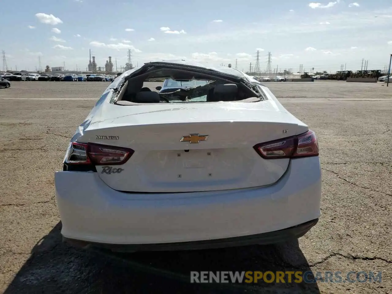 6 fotografías del automóvil dañado 1G1ZD5ST2MF045677 CHEVROLET MALIBU 2021