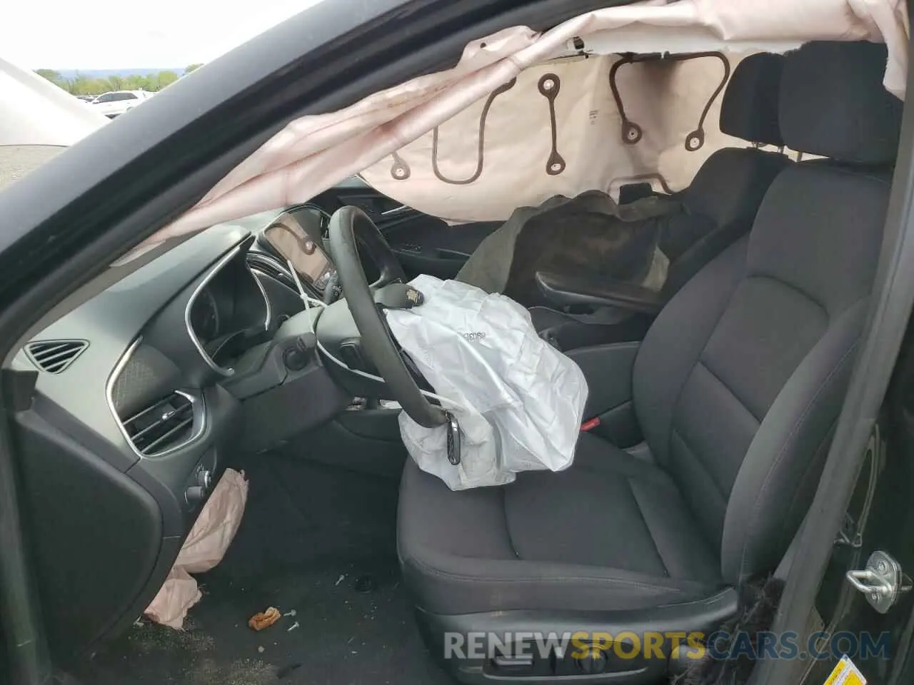 7 fotografías del automóvil dañado 1G1ZD5ST2MF061524 CHEVROLET MALIBU 2021