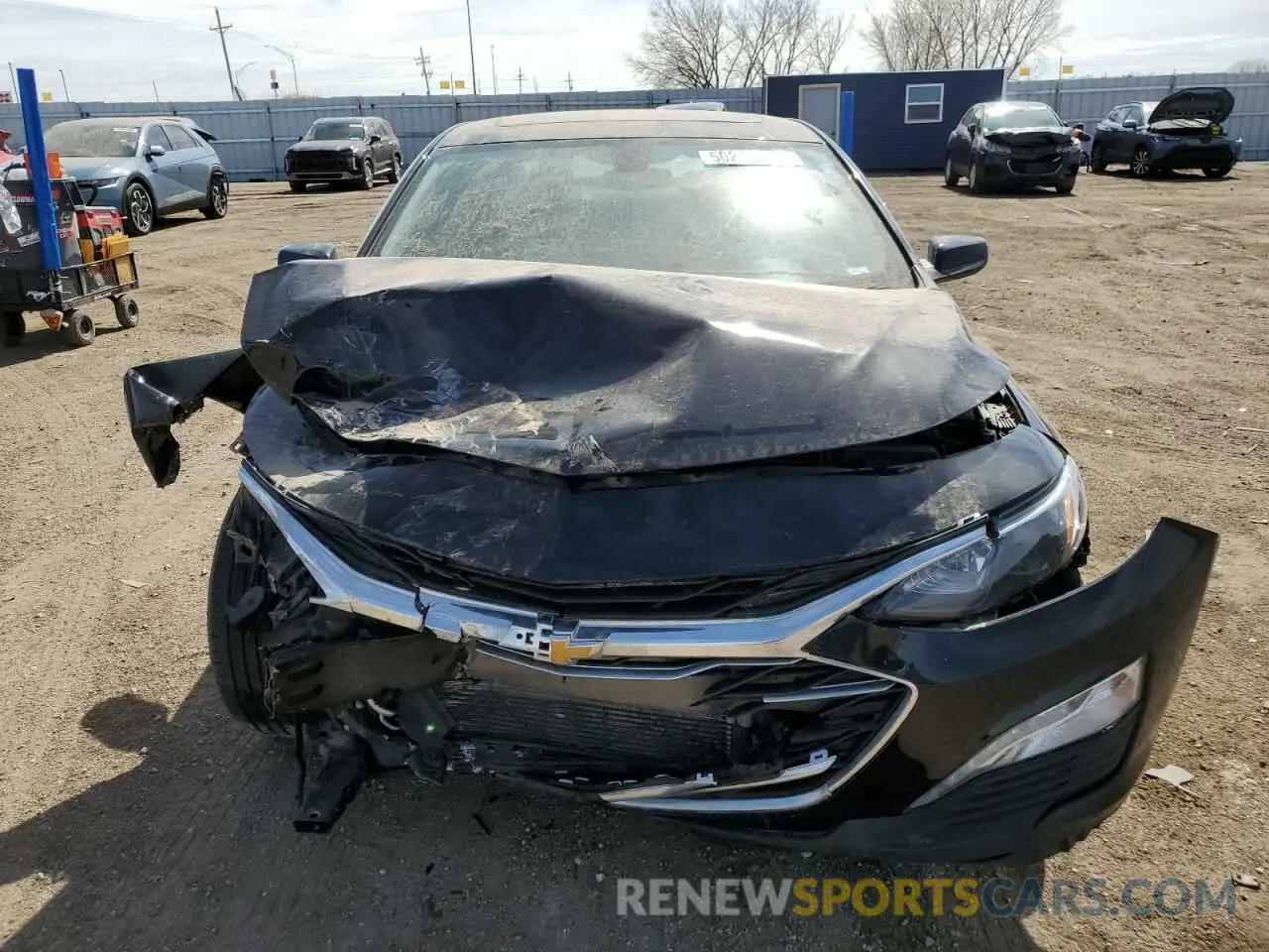 5 fotografías del automóvil dañado 1G1ZD5ST2MF069848 CHEVROLET MALIBU 2021