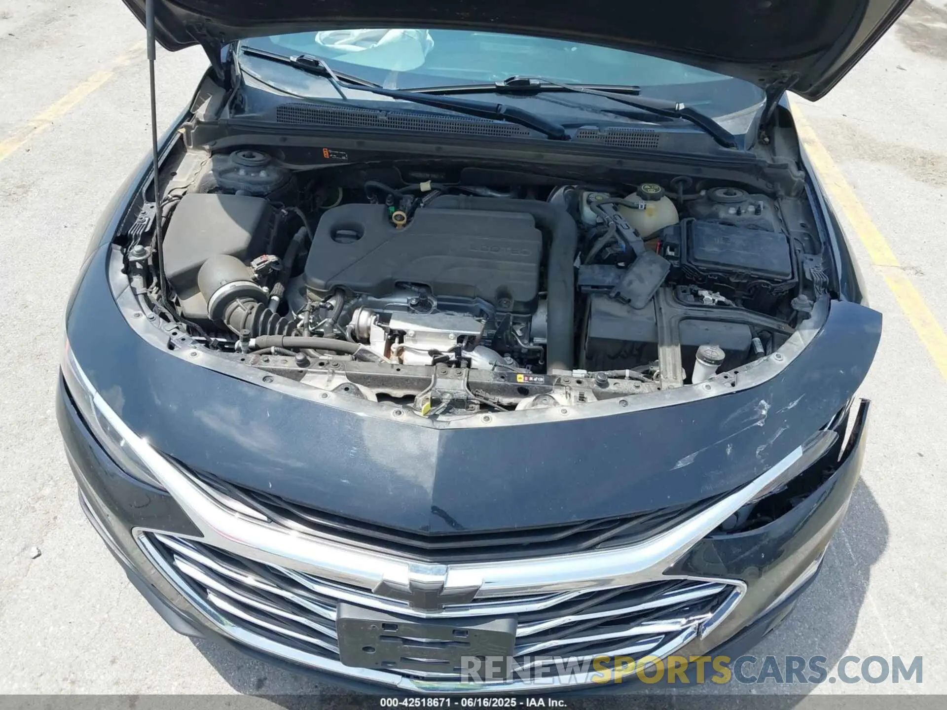 10 fotografías del automóvil dañado 1G1ZD5ST3MF006211 CHEVROLET MALIBU 2021
