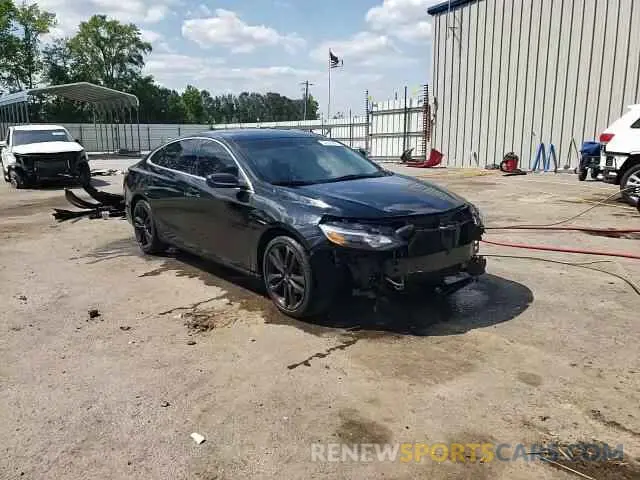 14 fotografías del automóvil dañado 1G1ZD5ST3MF008301 CHEVROLET MALIBU 2021