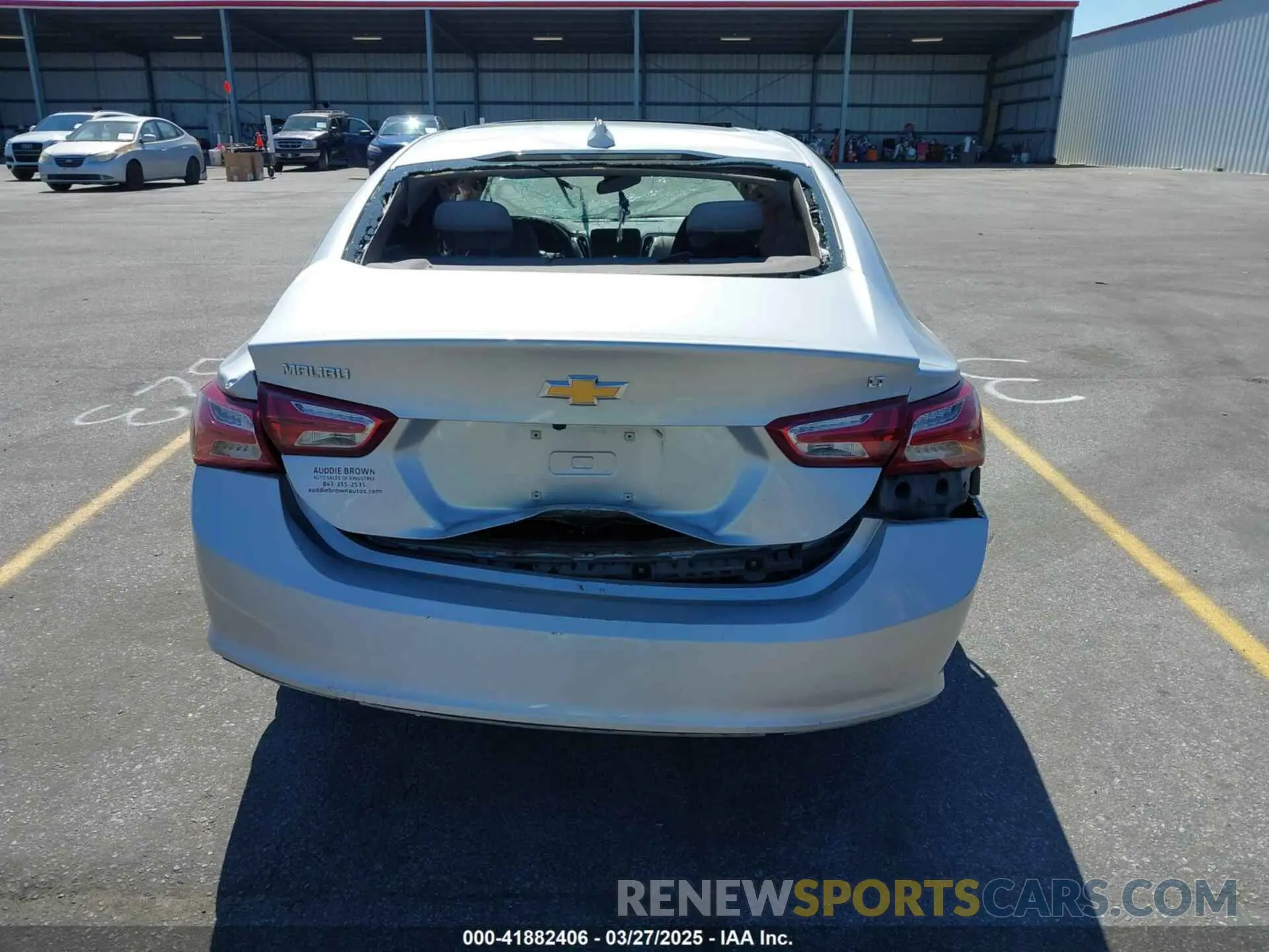15 fotografías del automóvil dañado 1G1ZD5ST3MF014793 CHEVROLET MALIBU 2021