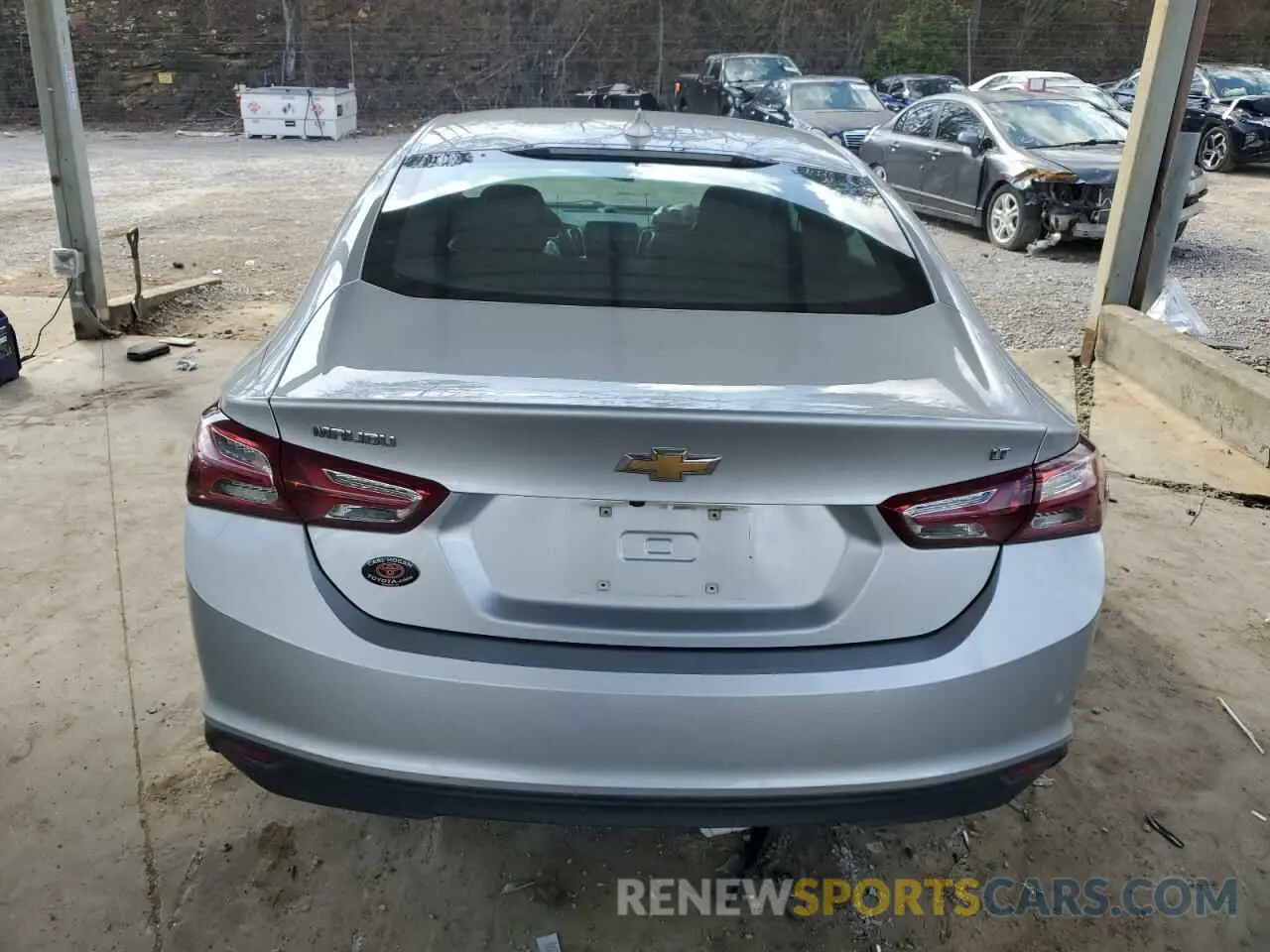 6 fotografías del automóvil dañado 1G1ZD5ST3MF024997 CHEVROLET MALIBU 2021