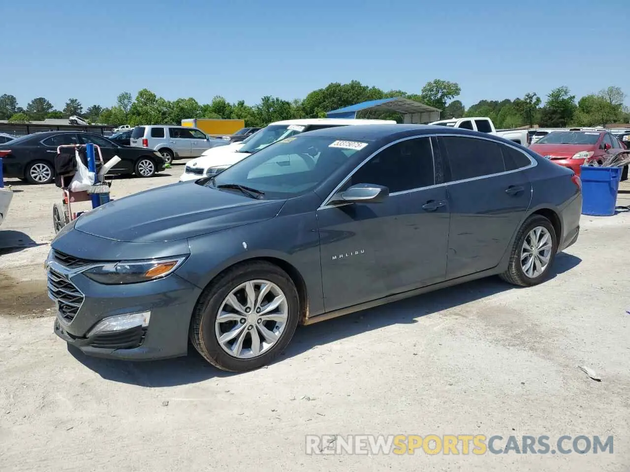 1 fotografías del automóvil dañado 1G1ZD5ST3MF061127 CHEVROLET MALIBU 2021