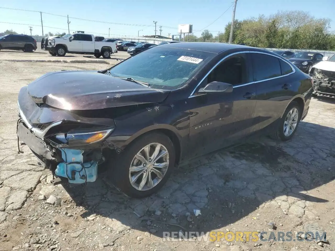 1 fotografías del automóvil dañado 1G1ZD5ST3MF063427 CHEVROLET MALIBU 2021