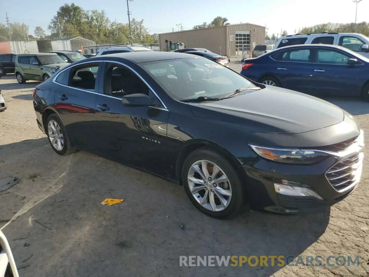 4 fotografías del automóvil dañado 1G1ZD5ST3MF065467 CHEVROLET MALIBU 2021
