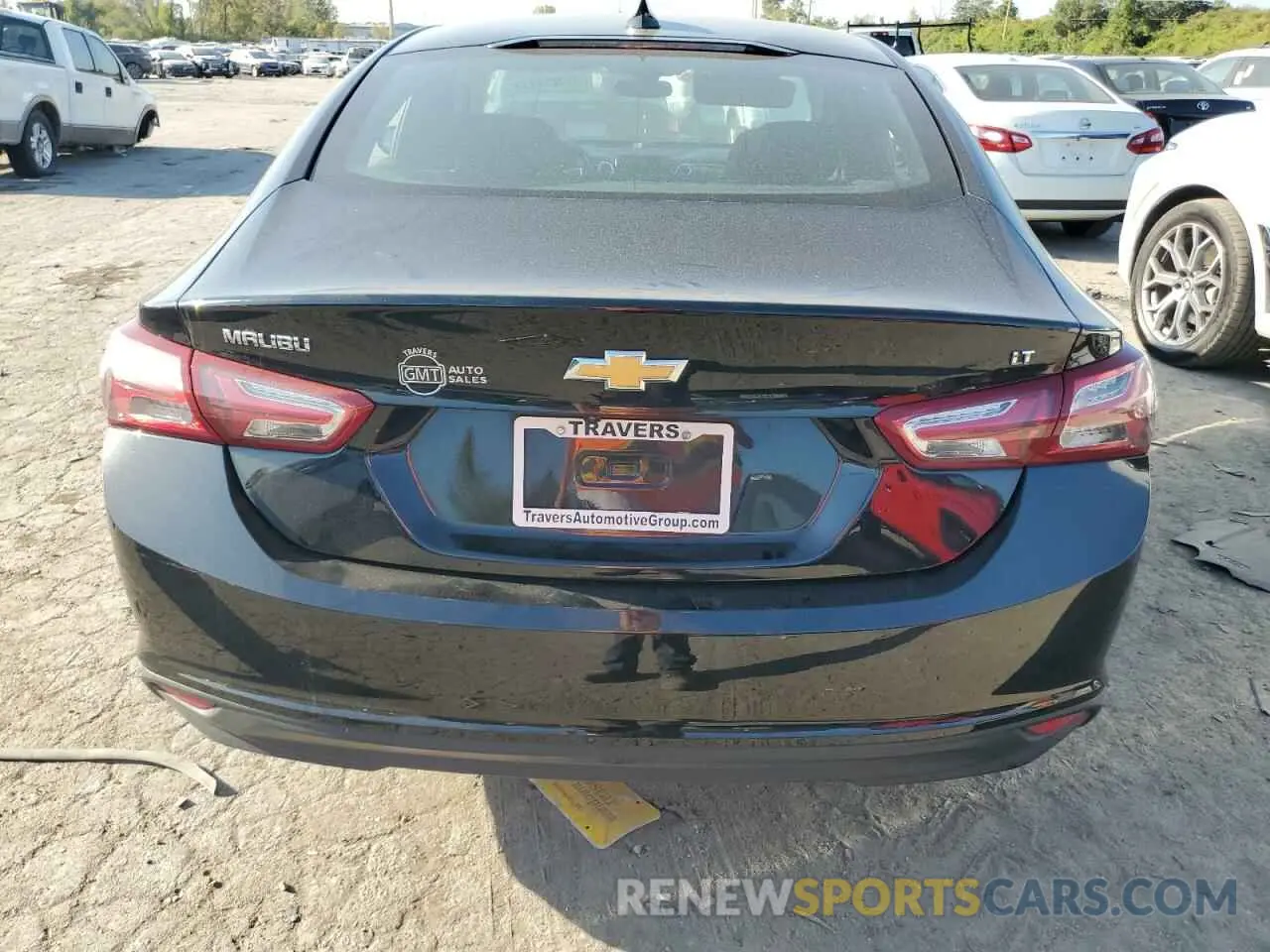 6 fotografías del automóvil dañado 1G1ZD5ST3MF065467 CHEVROLET MALIBU 2021